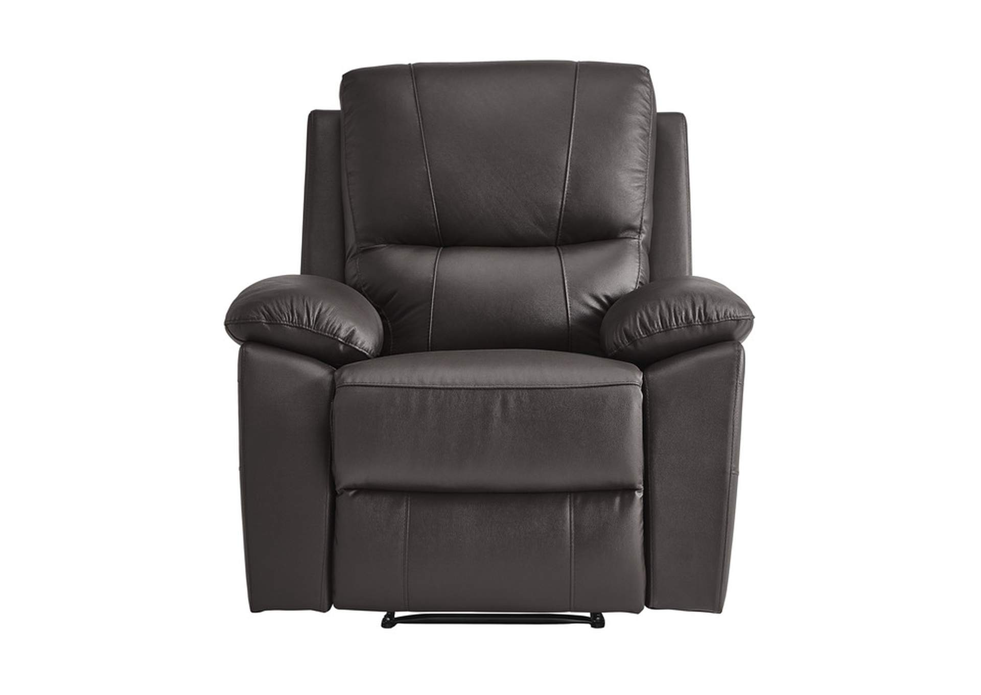 Dawson Brown Reclining Chair,Homelegance