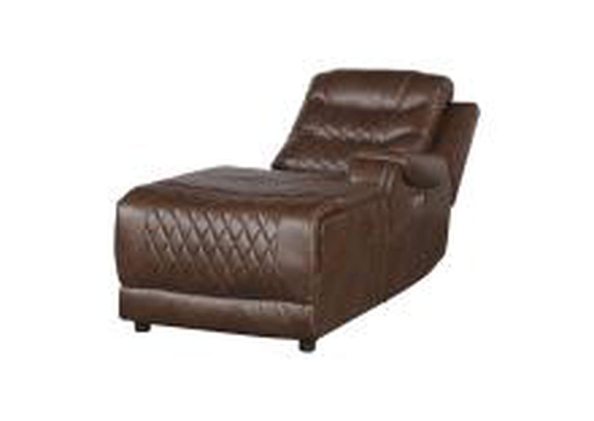 Putnam Power Right Side Reclining Chaise With Usb Port,Homelegance