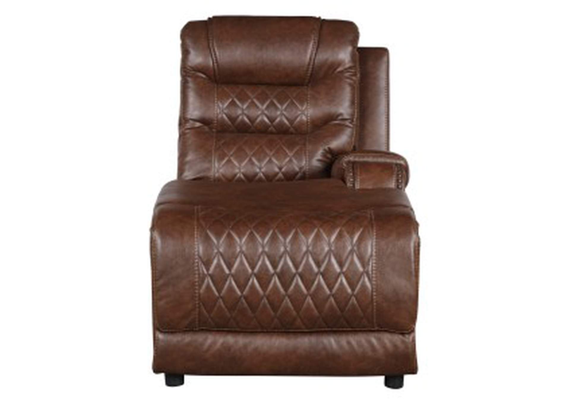 Putnam Power Right Side Reclining Chaise With Usb Port,Homelegance