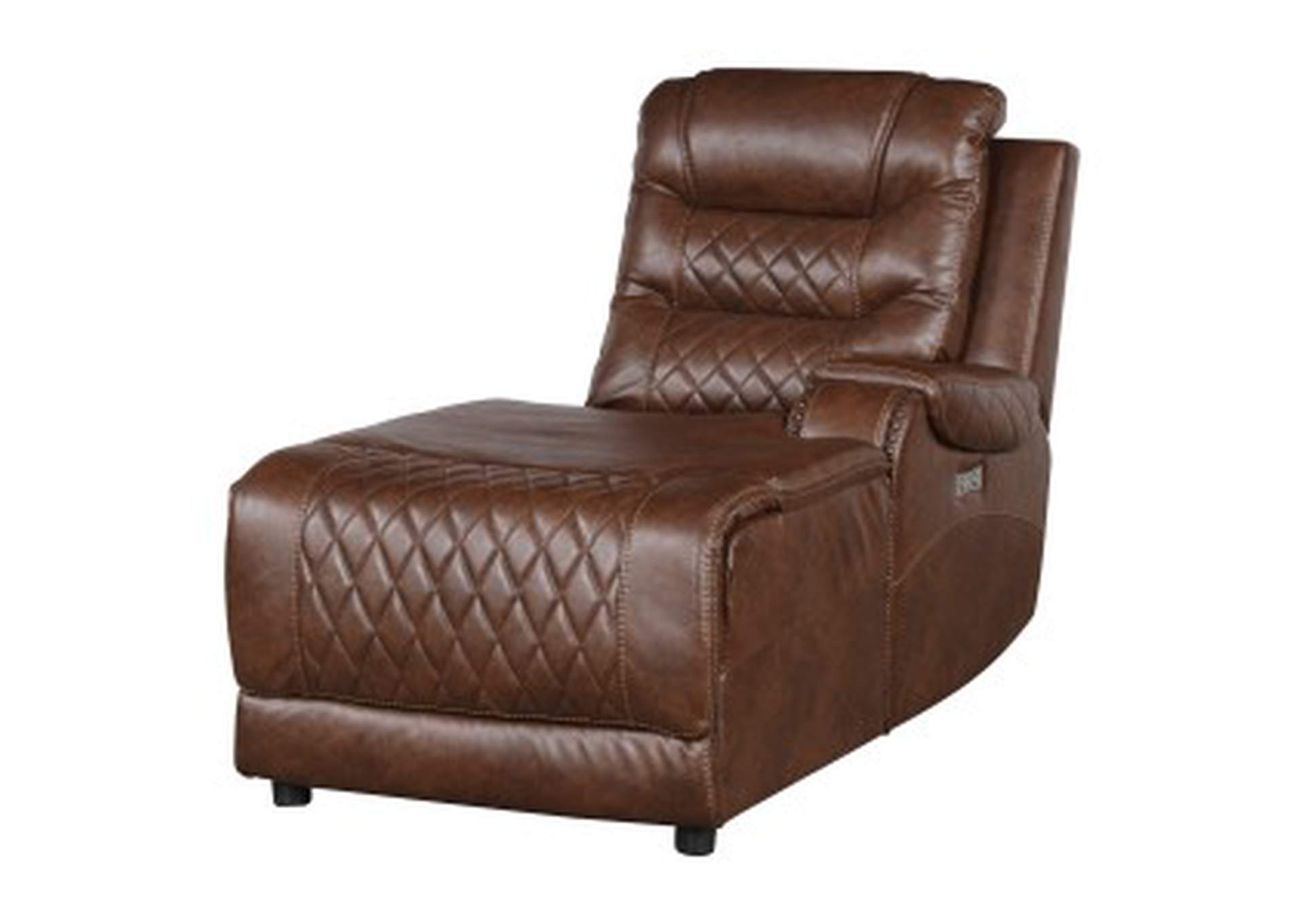 Putnam Power Right Side Reclining Chaise With Usb Port,Homelegance