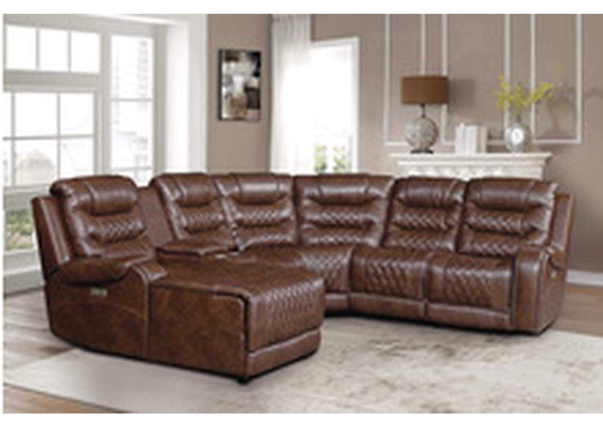 Putnam Power Right Side Reclining Chair With Usb Port,Homelegance