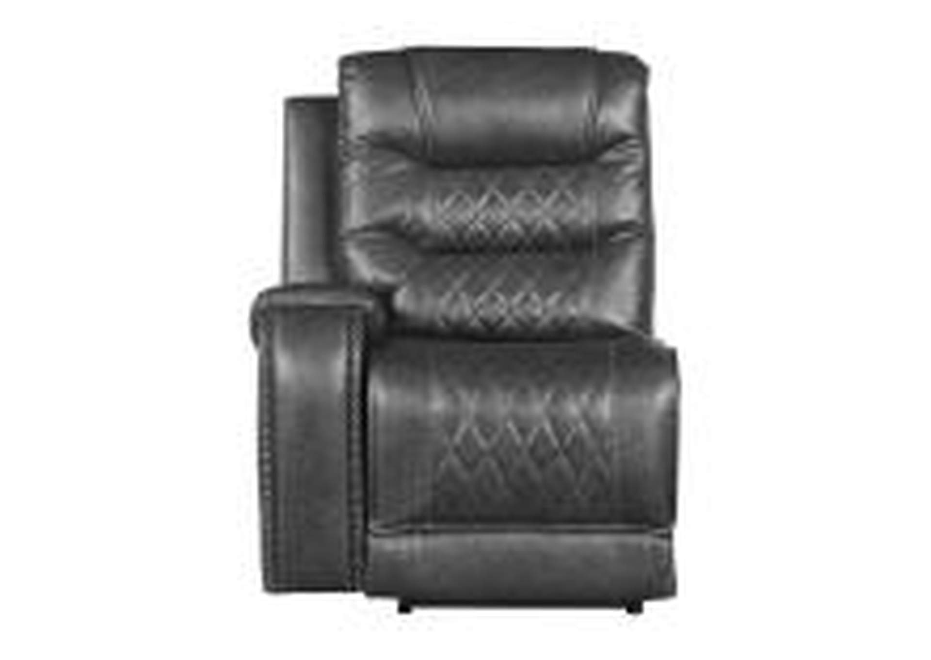Putnam Power Left Side Reclining Chair With Usb Port,Homelegance