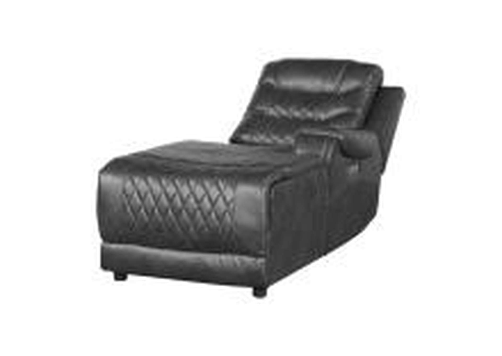 Putnam Power Right Side Reclining Chaise With Usb Port,Homelegance