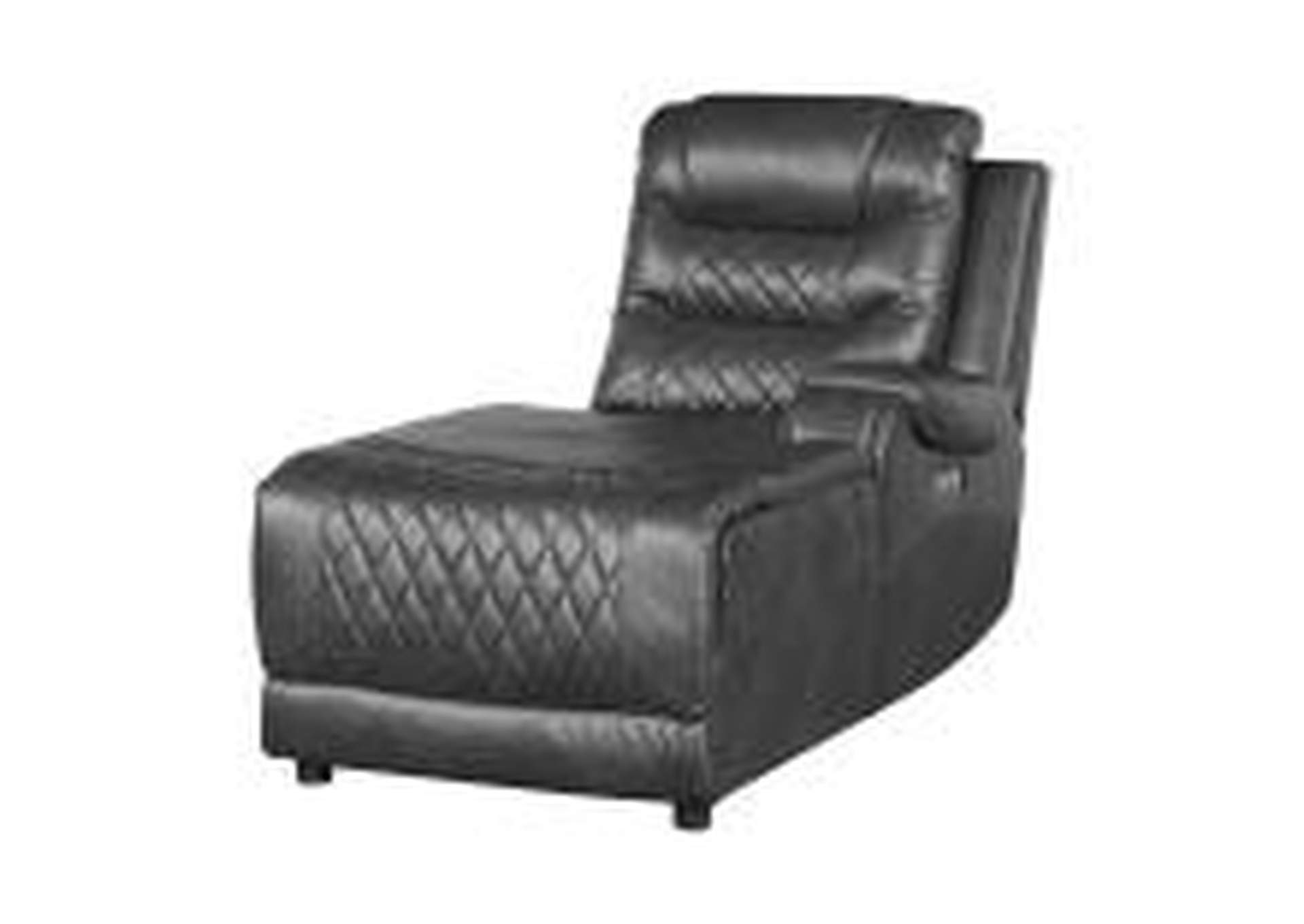 Putnam Power Right Side Reclining Chaise With Usb Port,Homelegance