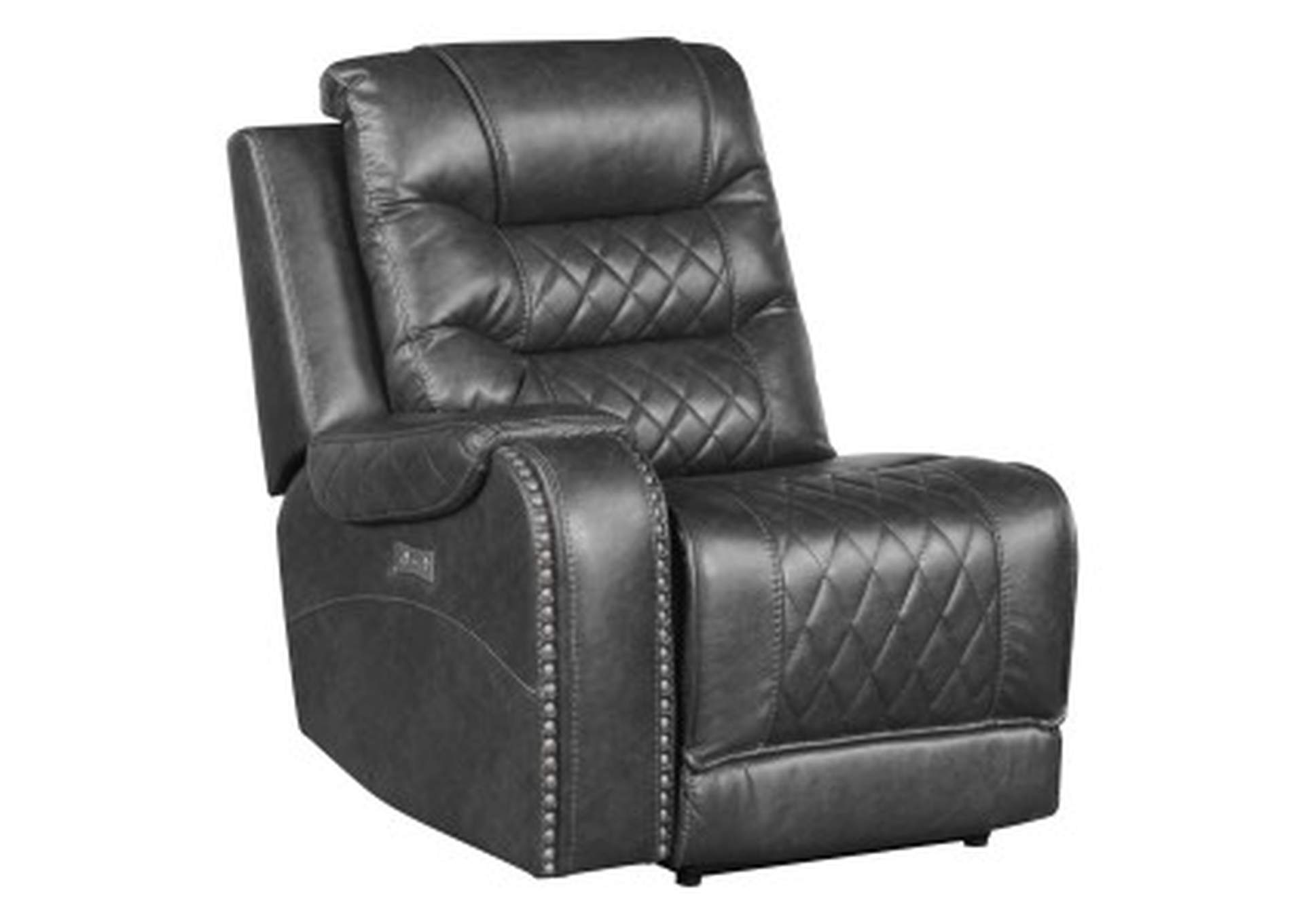 Putnam Power Left Side Reclining Chair With Usb Port,Homelegance