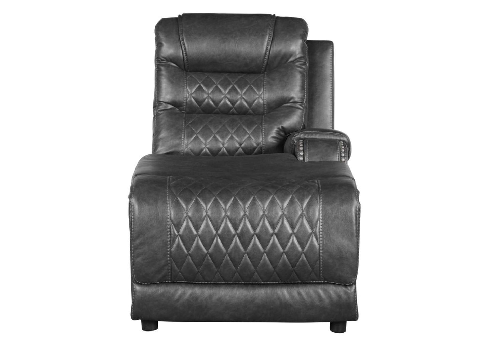 Putnam Power Right Side Reclining Chaise With Usb Port,Homelegance