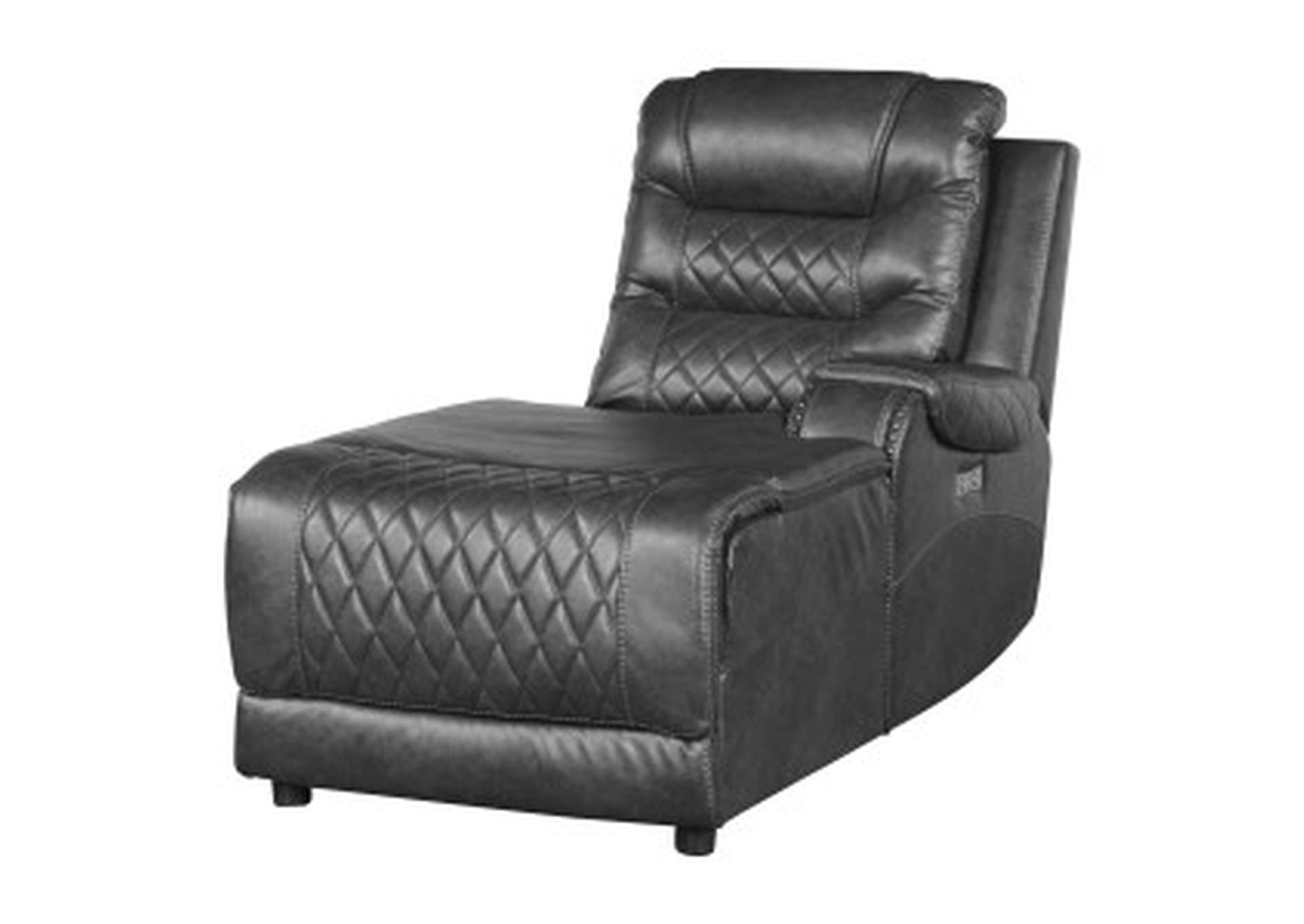 Putnam Power Right Side Reclining Chaise With Usb Port,Homelegance