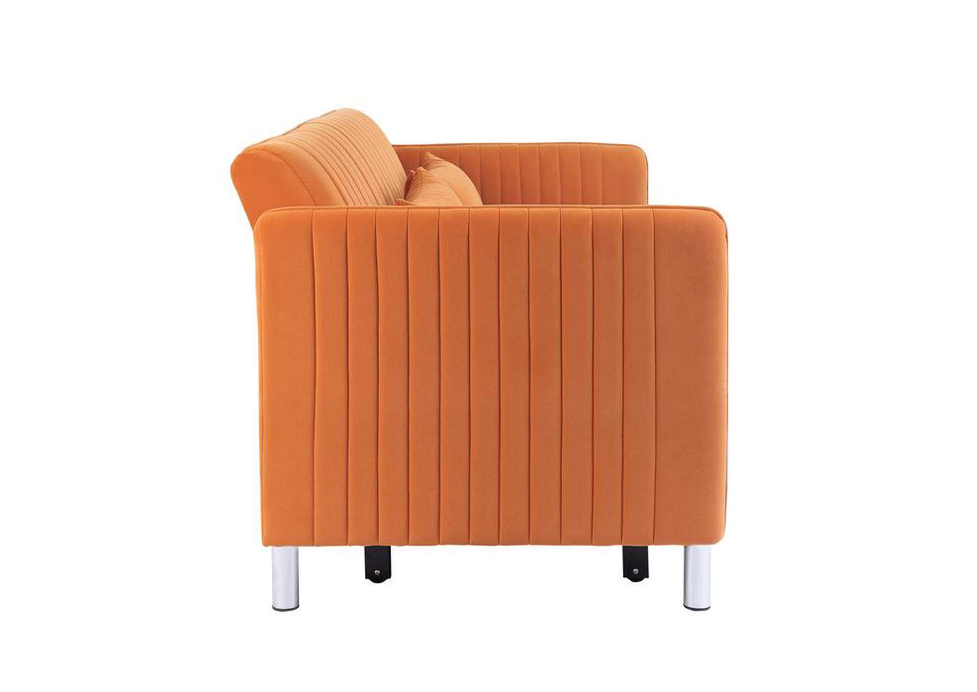 Greenway Convertible Studio Sofa with Pull-out Bed,Homelegance
