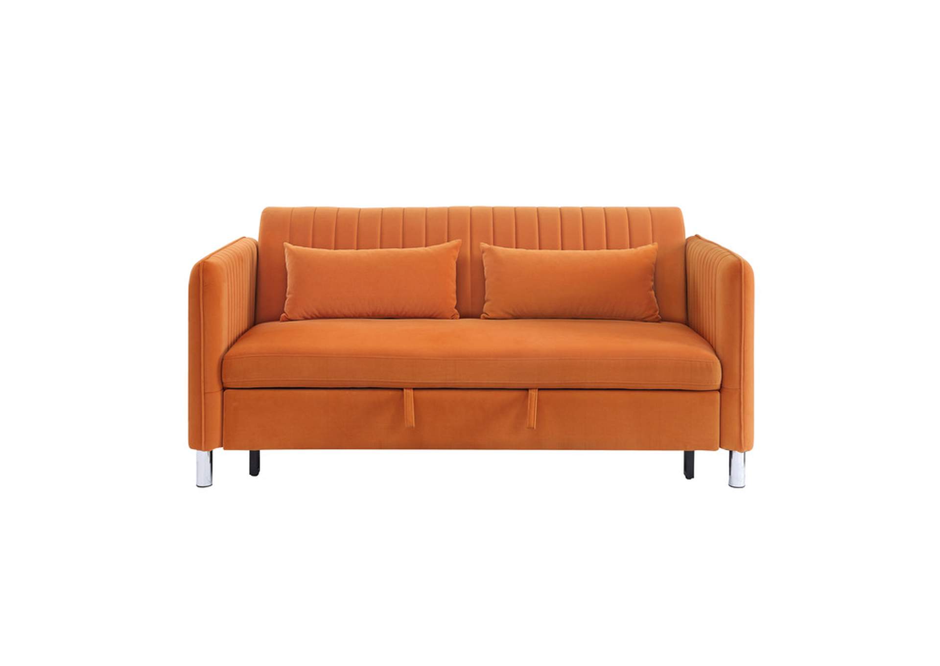 Greenway Convertible Studio Sofa with Pull-out Bed,Homelegance