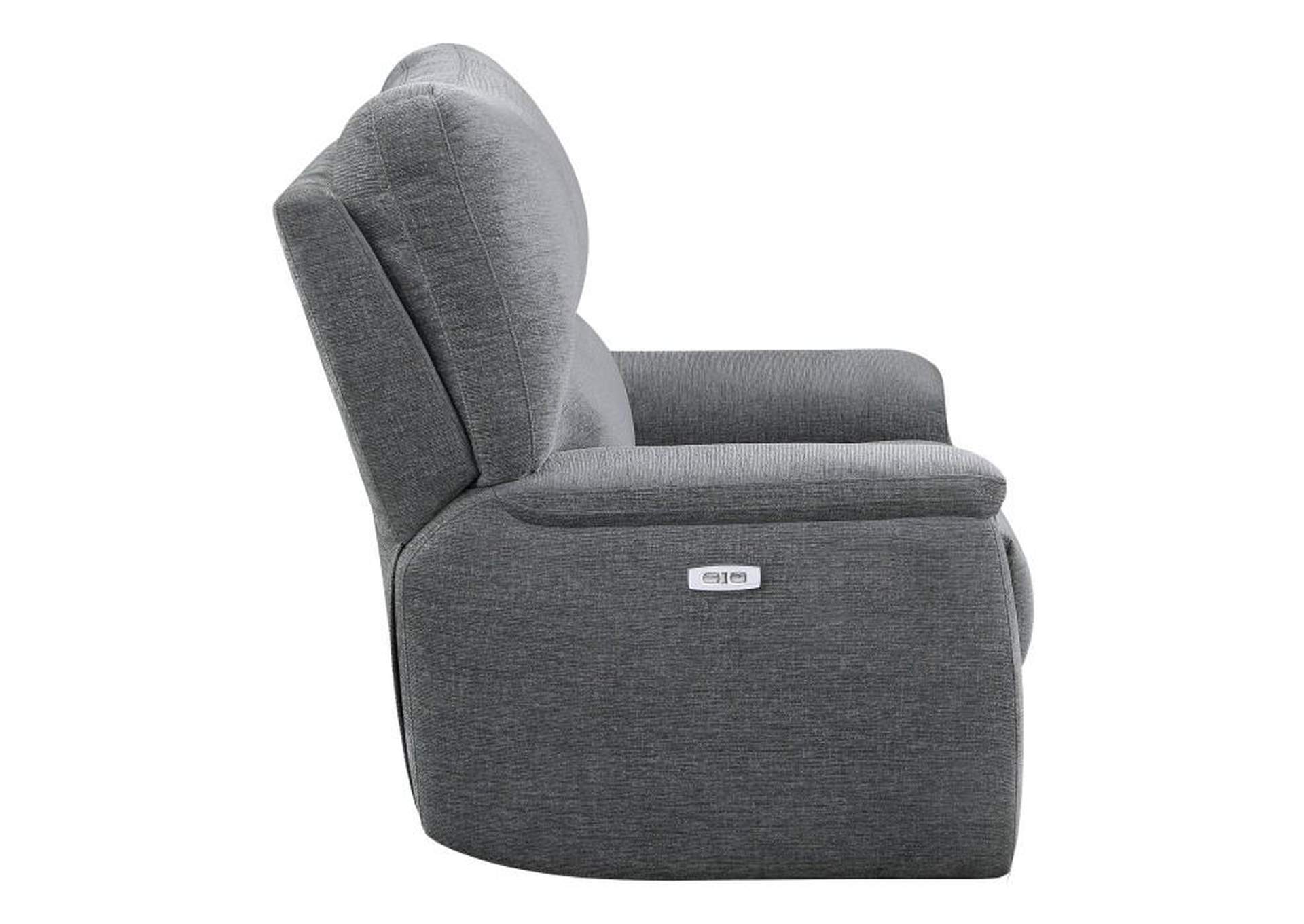 Dickinson Power Reclining Chair With Power Headrest,Homelegance