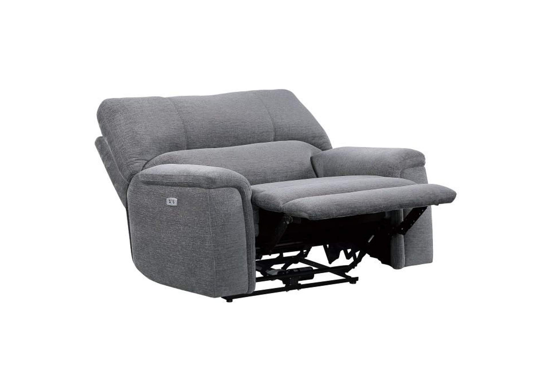 Dickinson Power Reclining Chair With Power Headrest,Homelegance