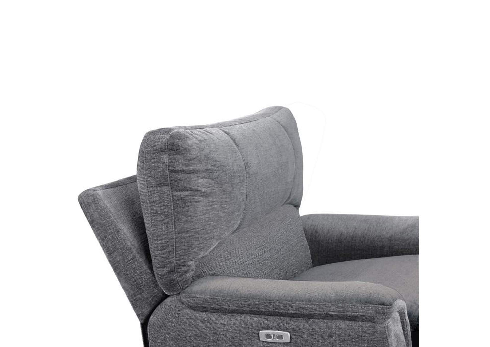 Dickinson Power Reclining Chair With Power Headrest,Homelegance