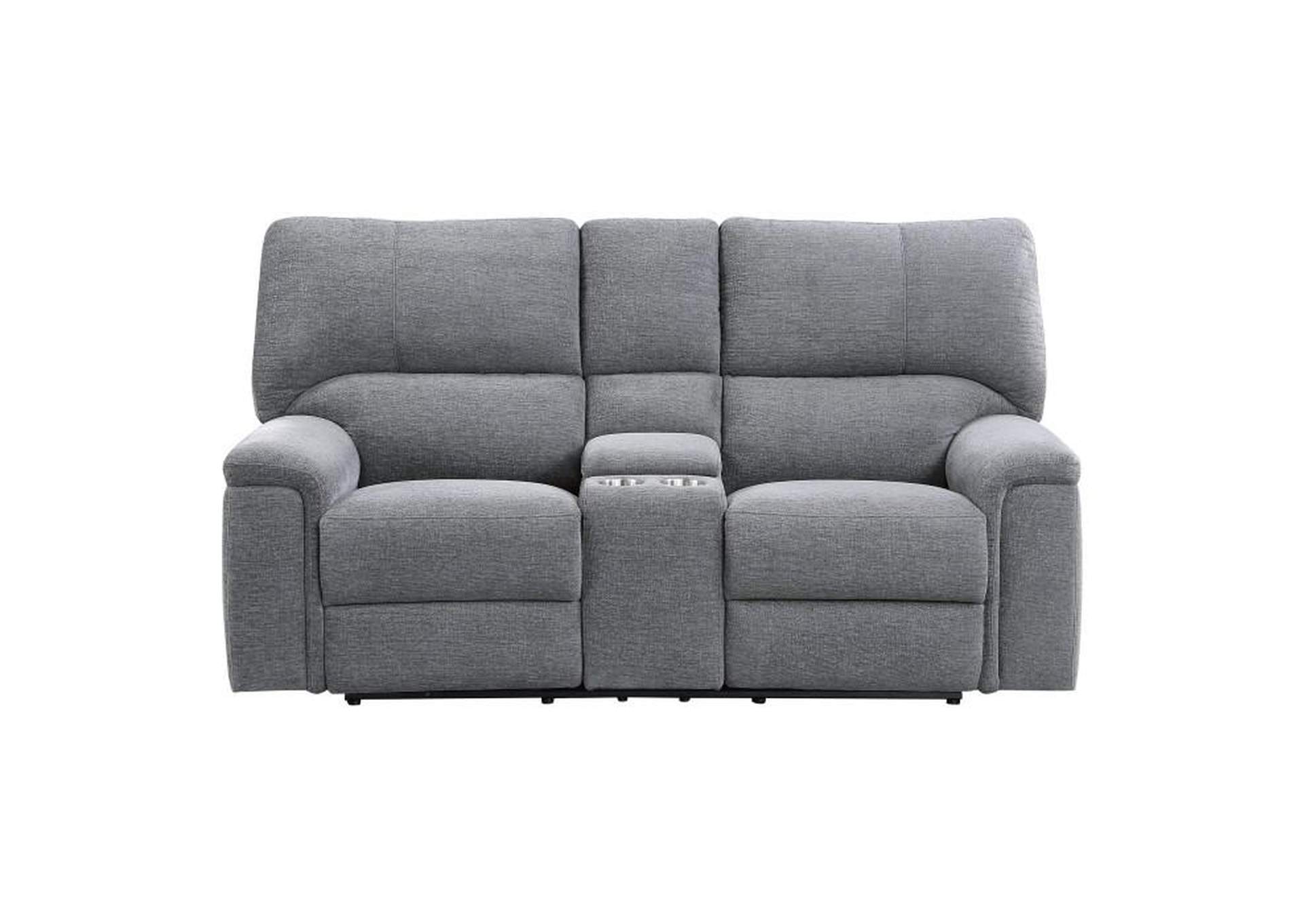 Dickinson Double Reclining Love Seat With Center Console,Homelegance