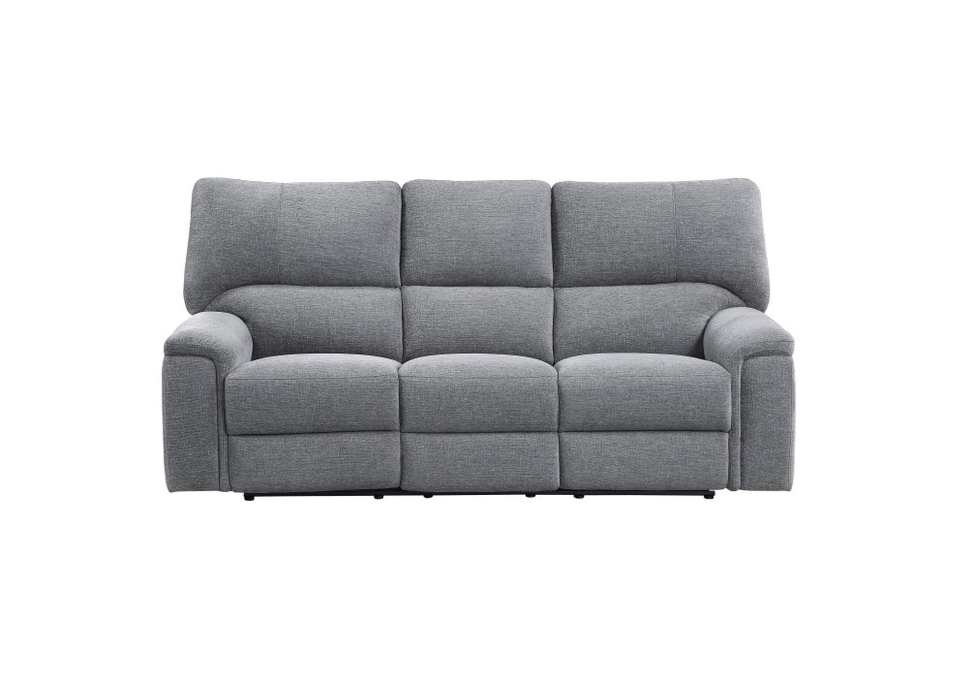 Dickinson Power Double Reclining Sofa with Power Headrests,Homelegance