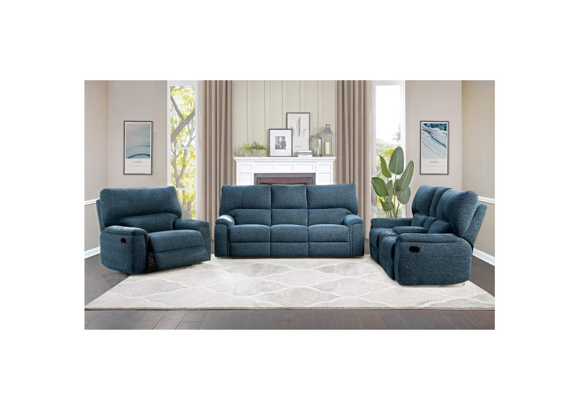 Dickinson Reclining Chair,Homelegance