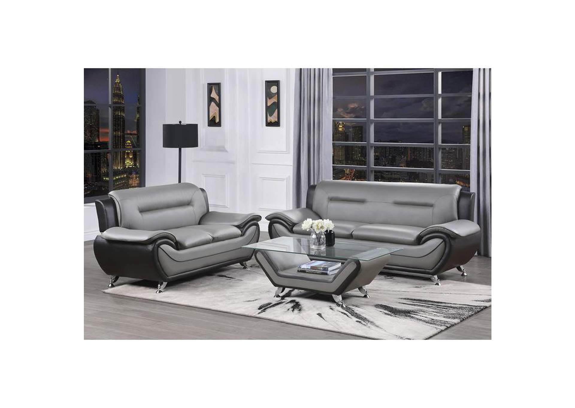 Matteo Love Seat,Homelegance