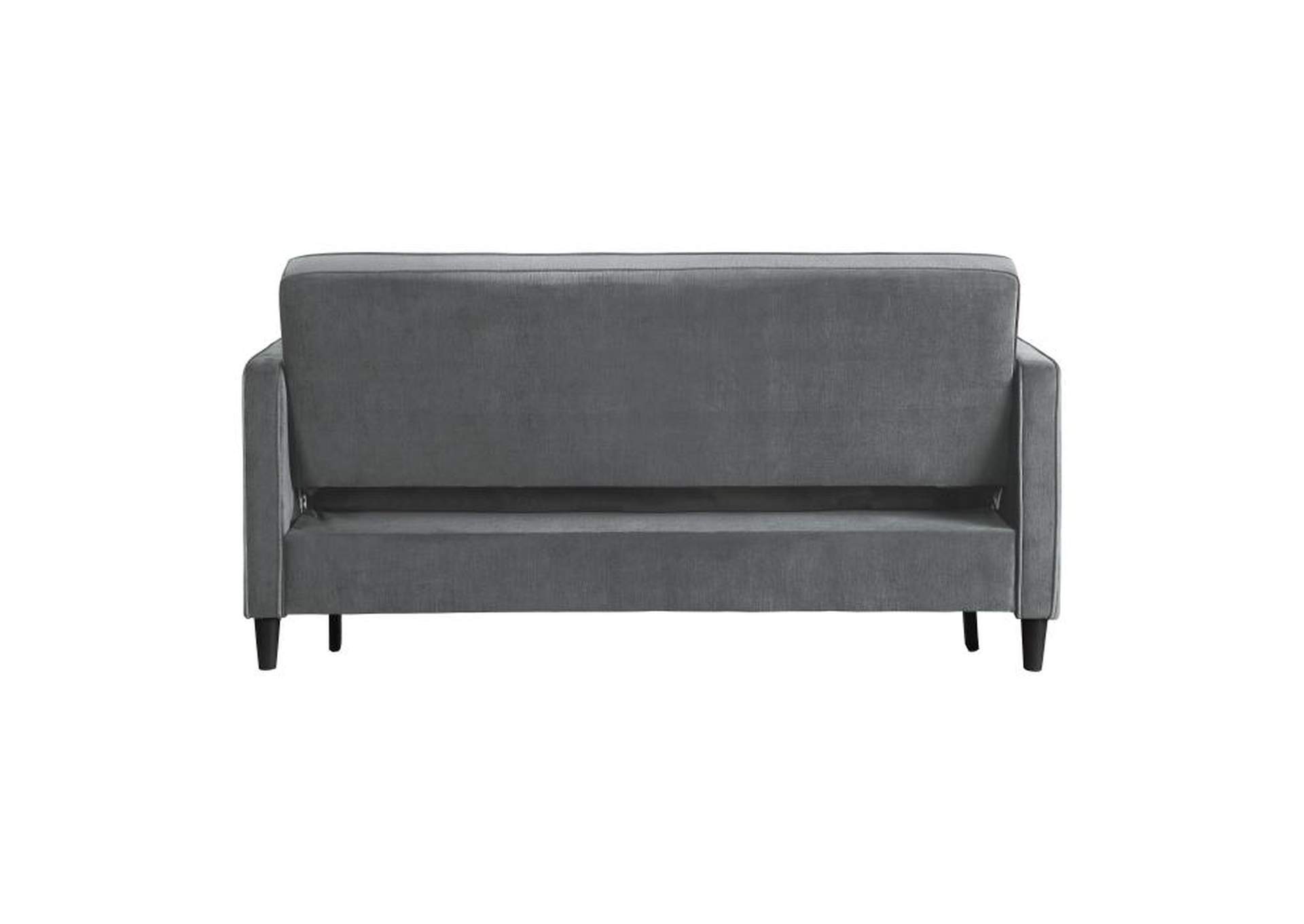 Strader Convertible Studio Sofa with Pull-out Bed,Homelegance