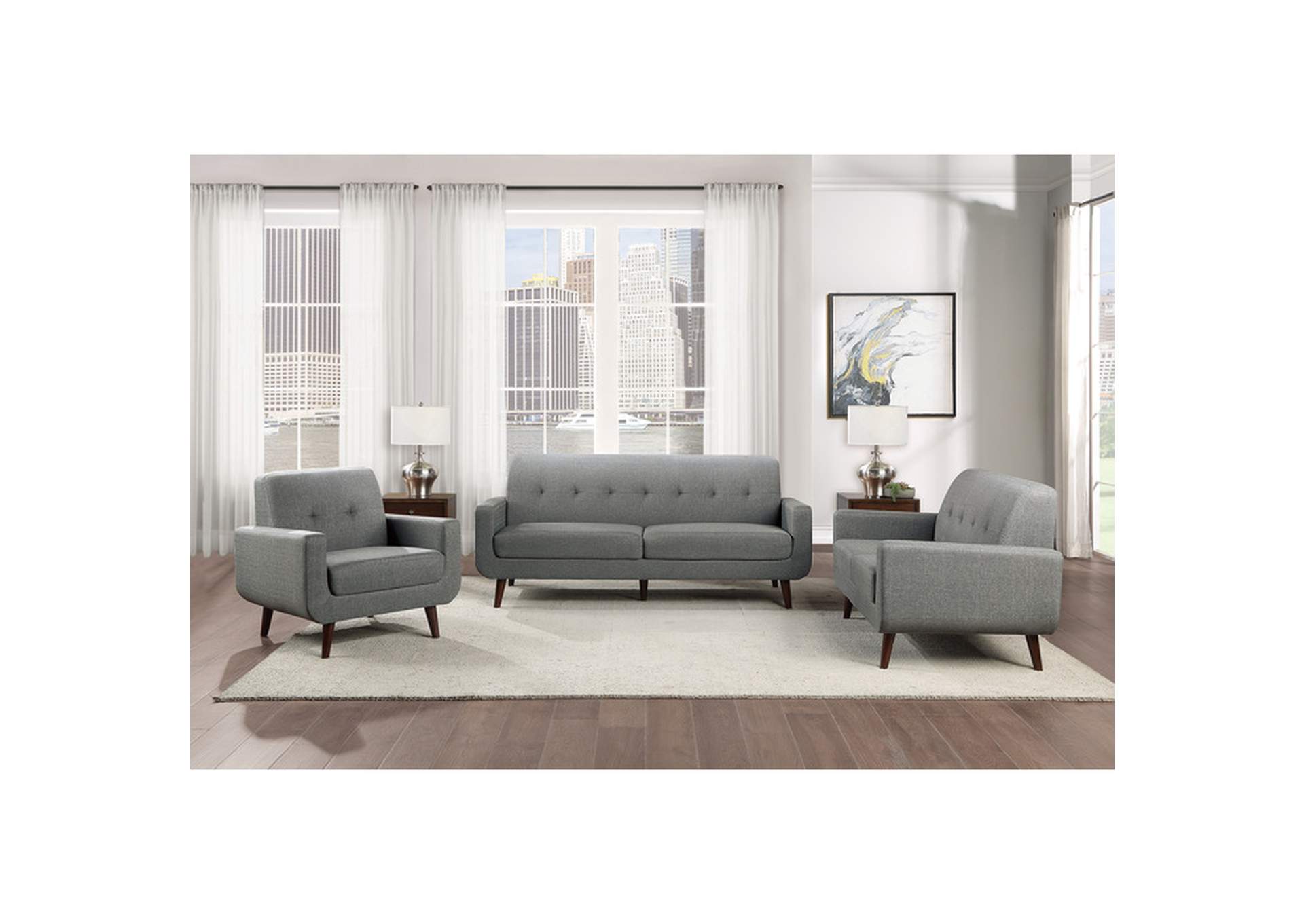 Fitch Love Seat,Homelegance