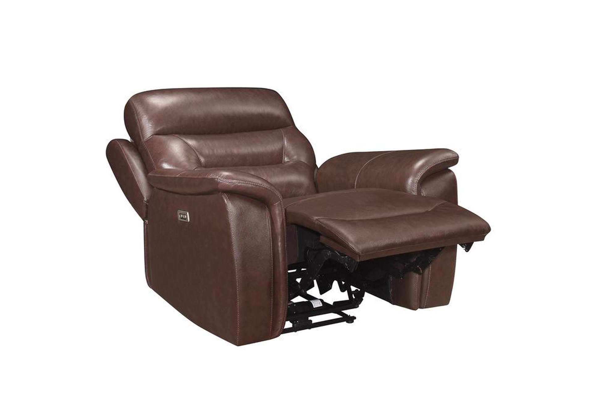 Armando Power Reclining Chair With Power Headrest And Usb Port,Homelegance