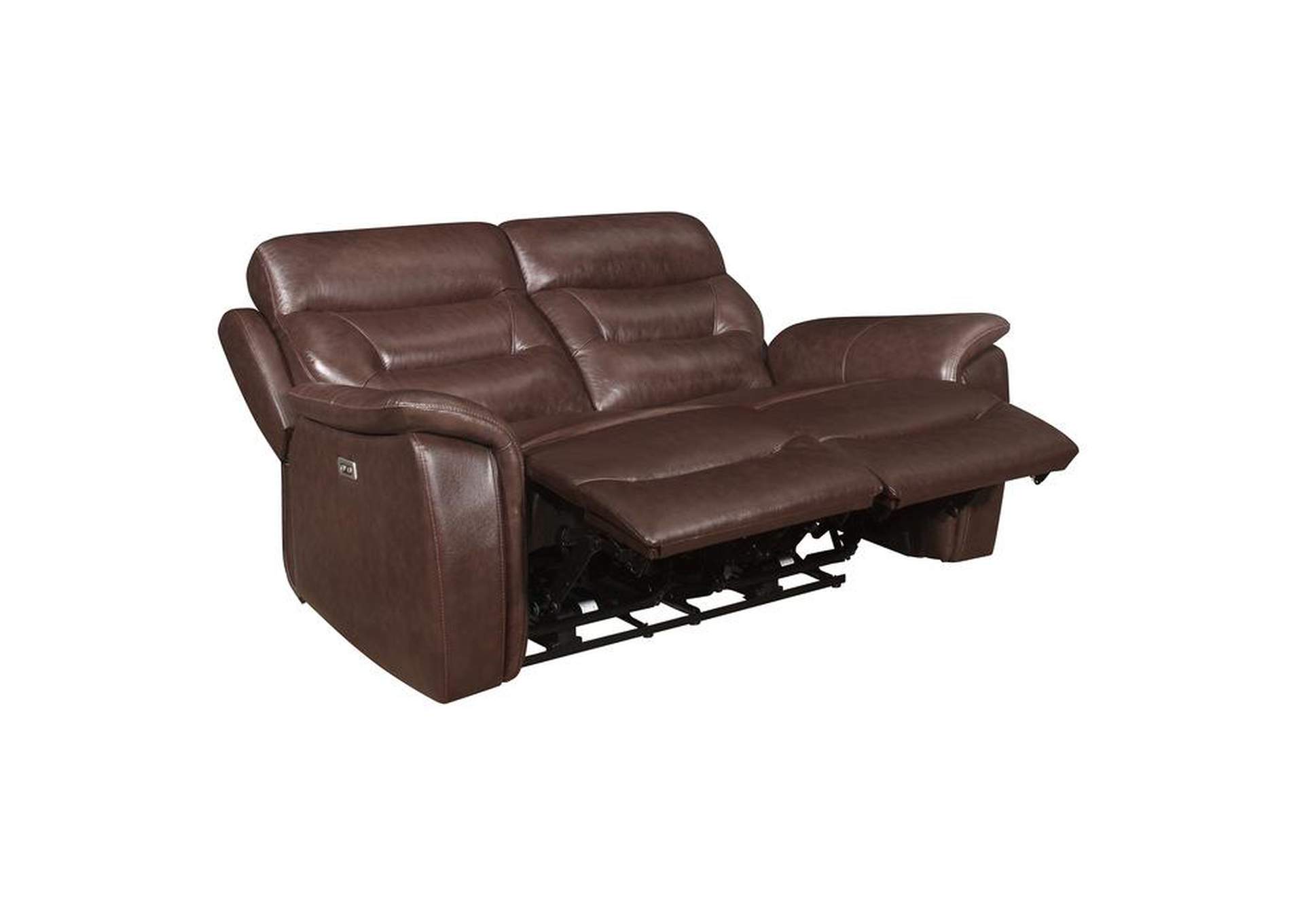 Armando Power Double Reclining Love Seat With Power Headrests And Usb Ports,Homelegance