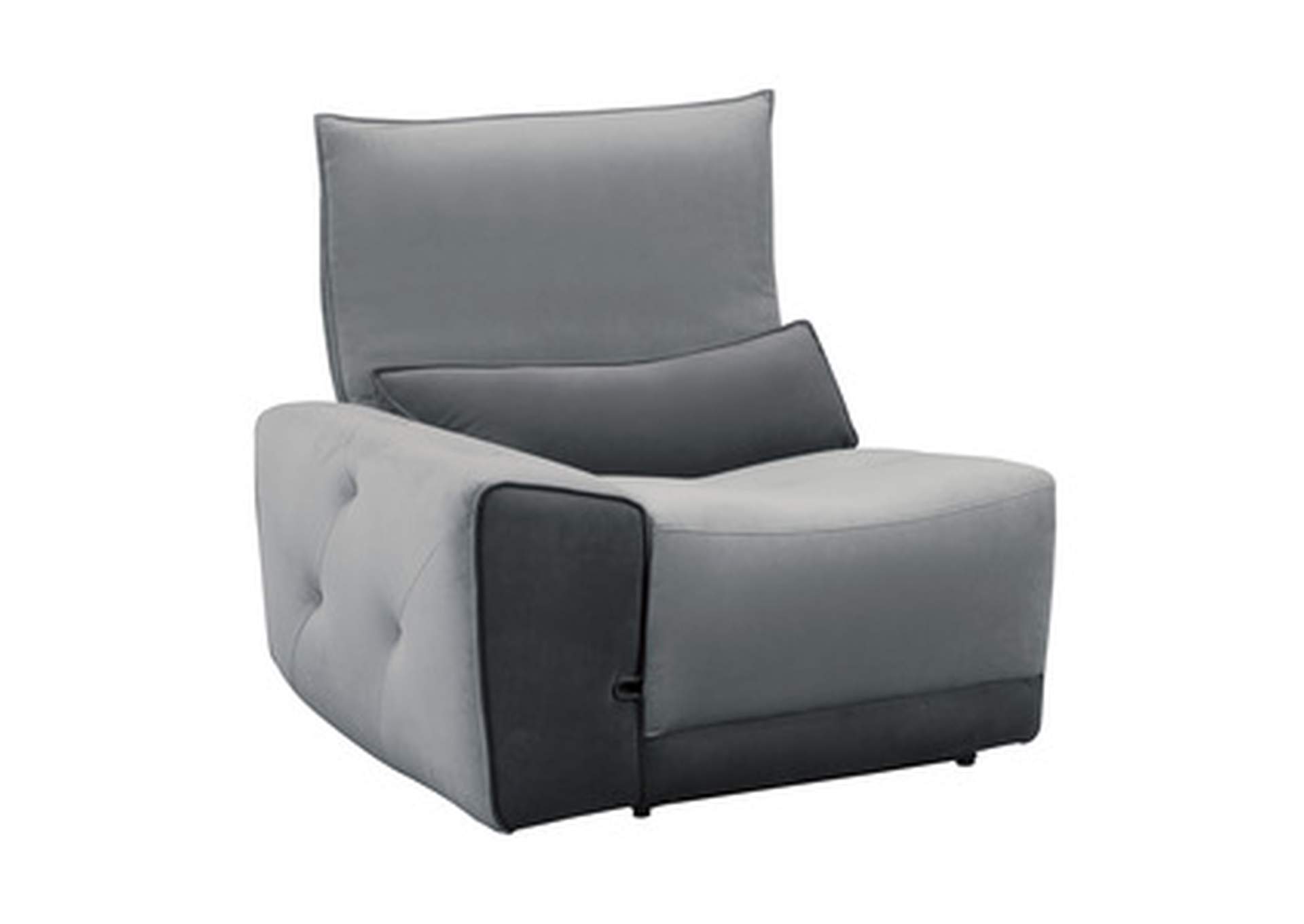 Helix Power Left Side Reclining Chair With Adjustable Headrest,Homelegance