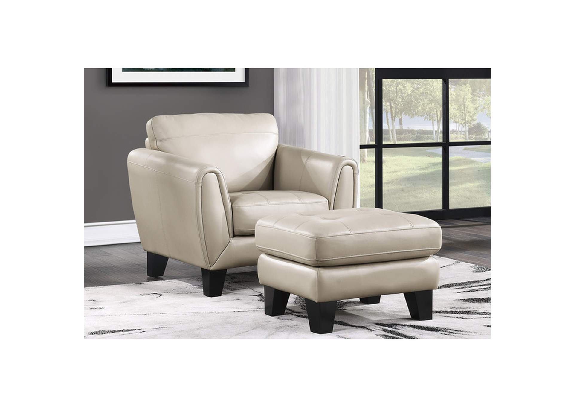 Spivey Ottoman,Homelegance