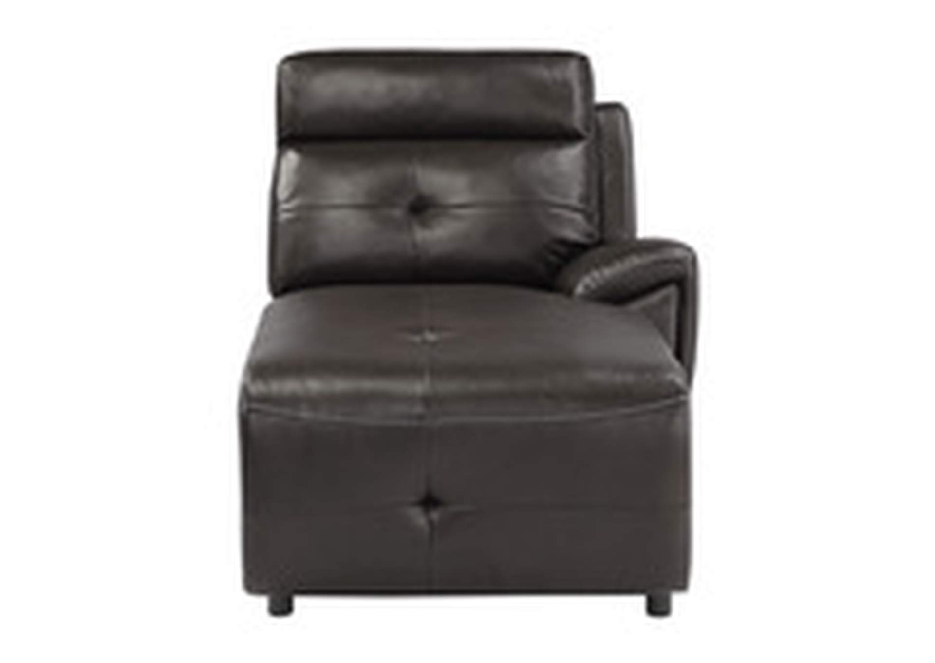 Avenue Right Side Chaise, Push Back Recliner,Homelegance