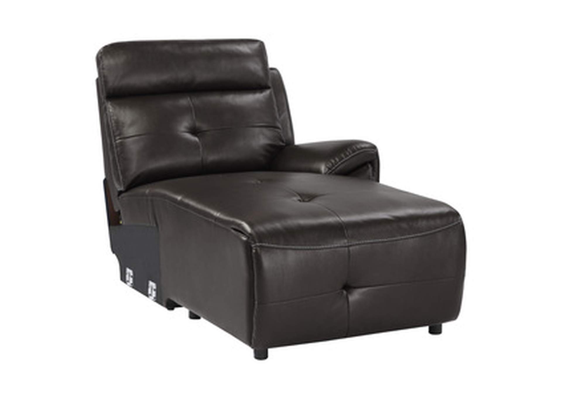 Avenue Right Side Chaise, Push Back Recliner,Homelegance
