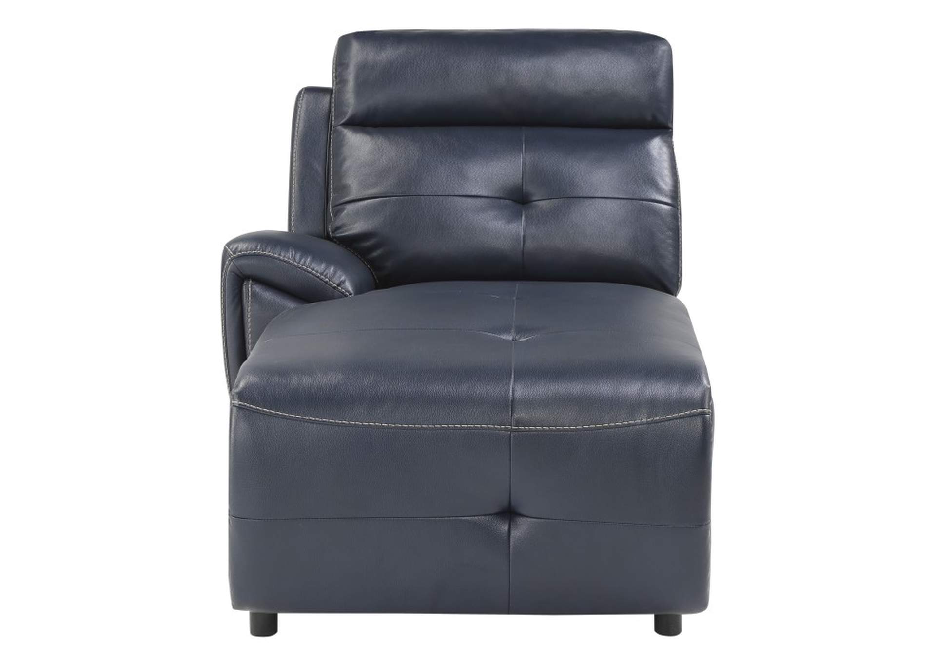 Avenue Left Side Chaise, Push Back Recliner,Homelegance