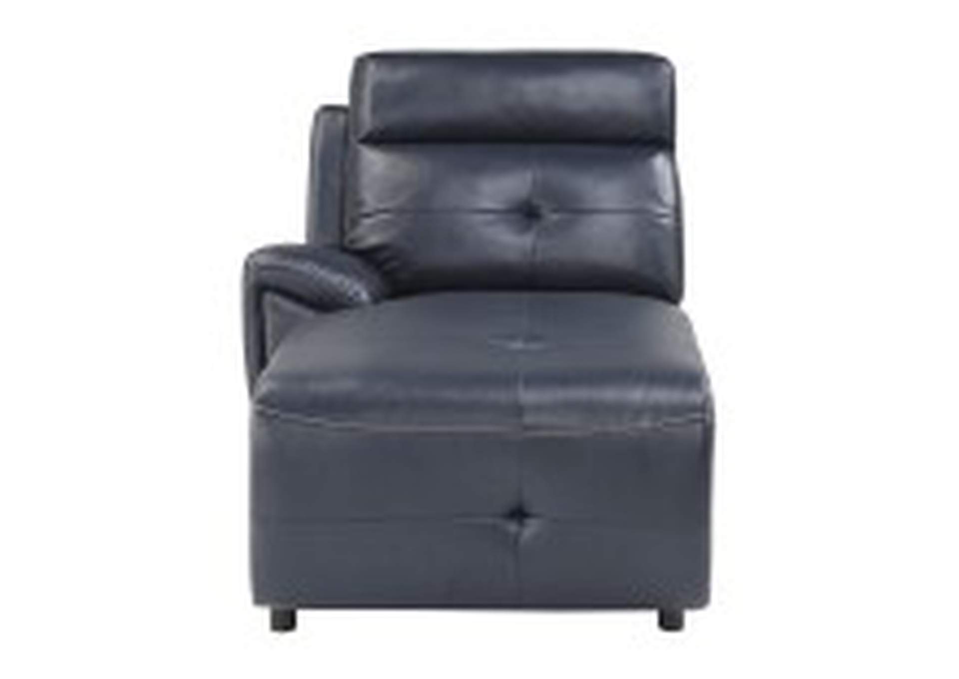 Avenue Left Side Chaise, Push Back Recliner,Homelegance