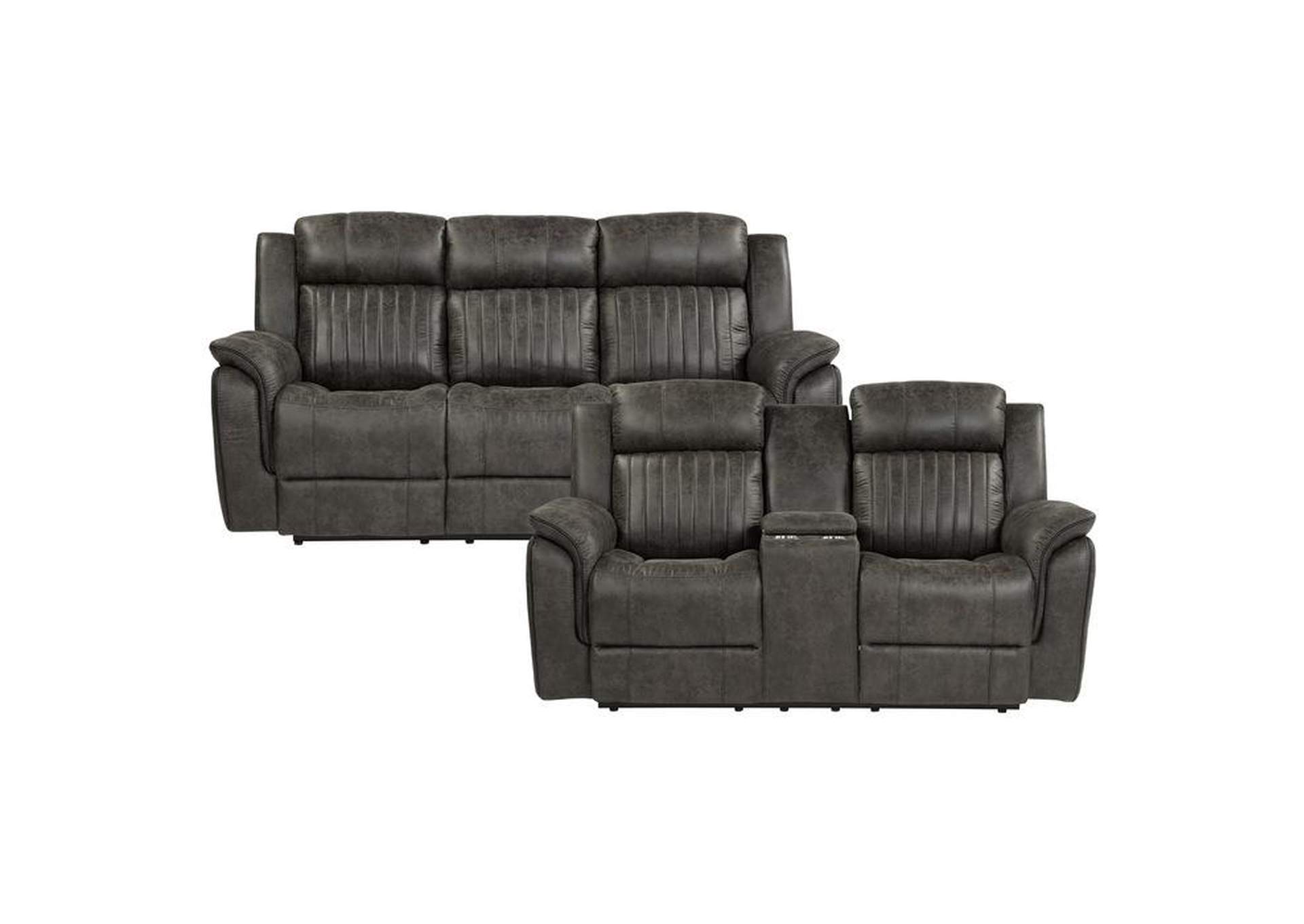 Centeroak 2 Piece Sofa Set,Homelegance