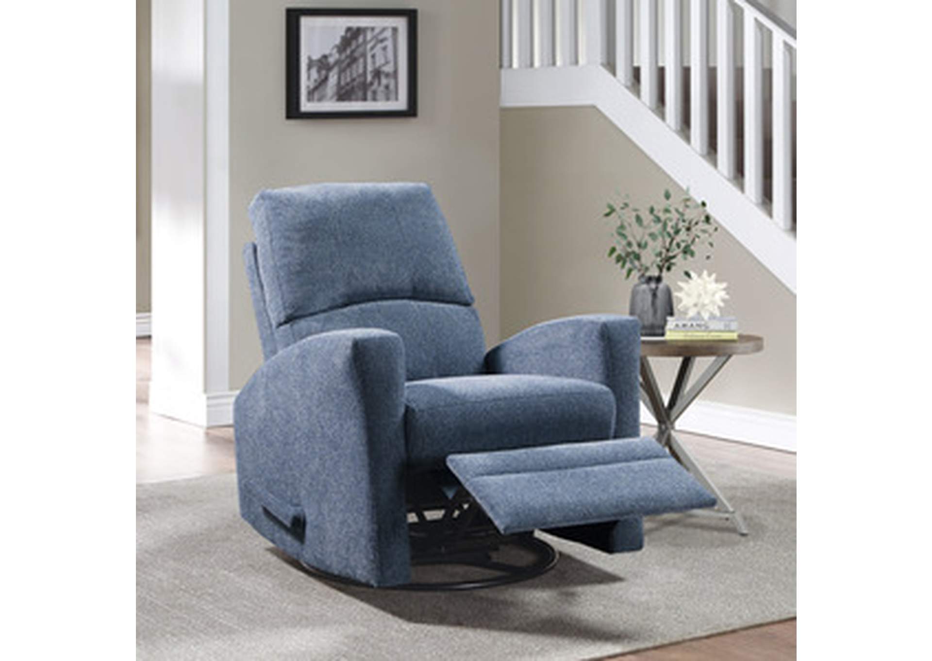 Colrich Swivel Glider Reclining Chair,Homelegance