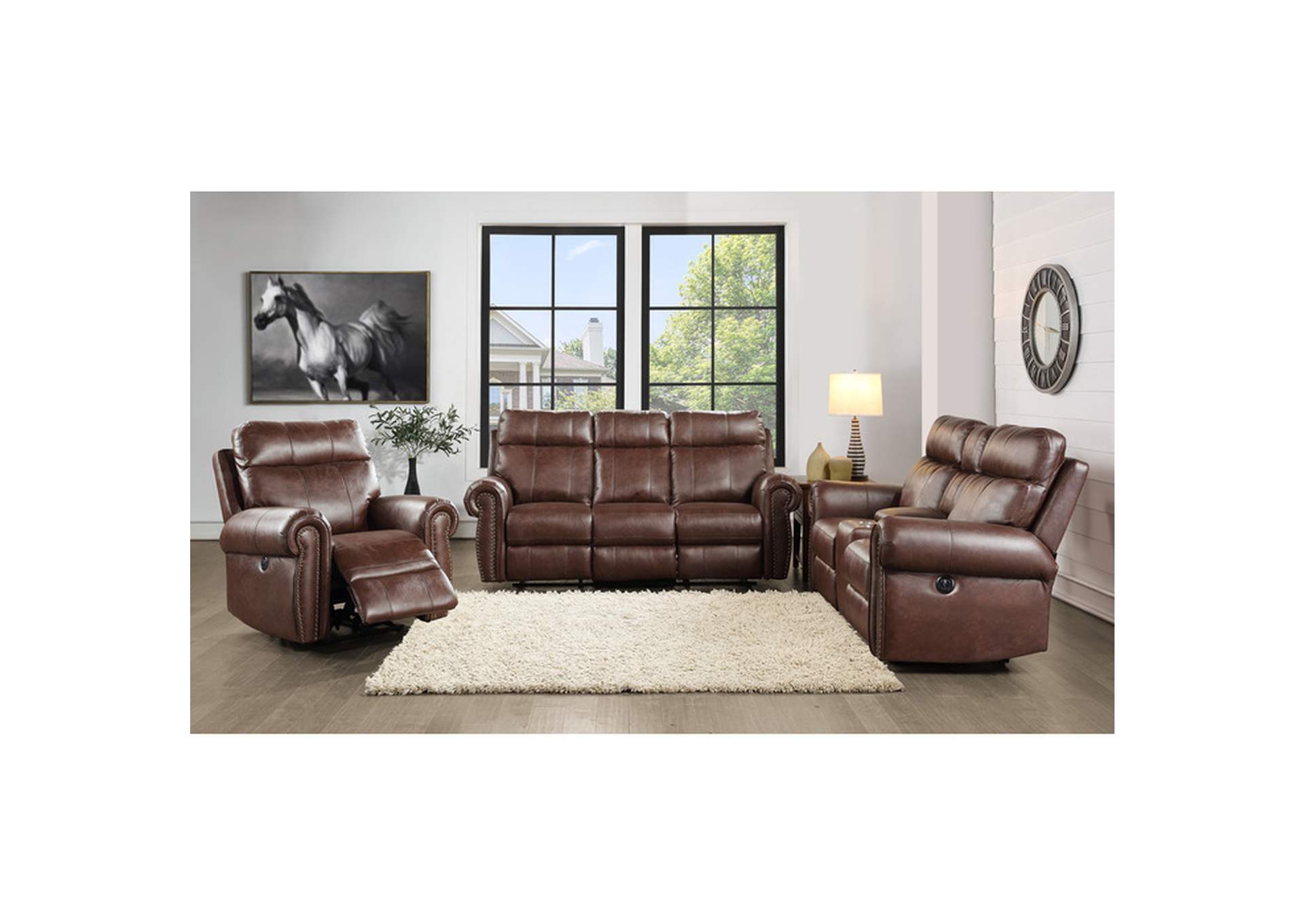 Granville Power Reclining Chair,Homelegance