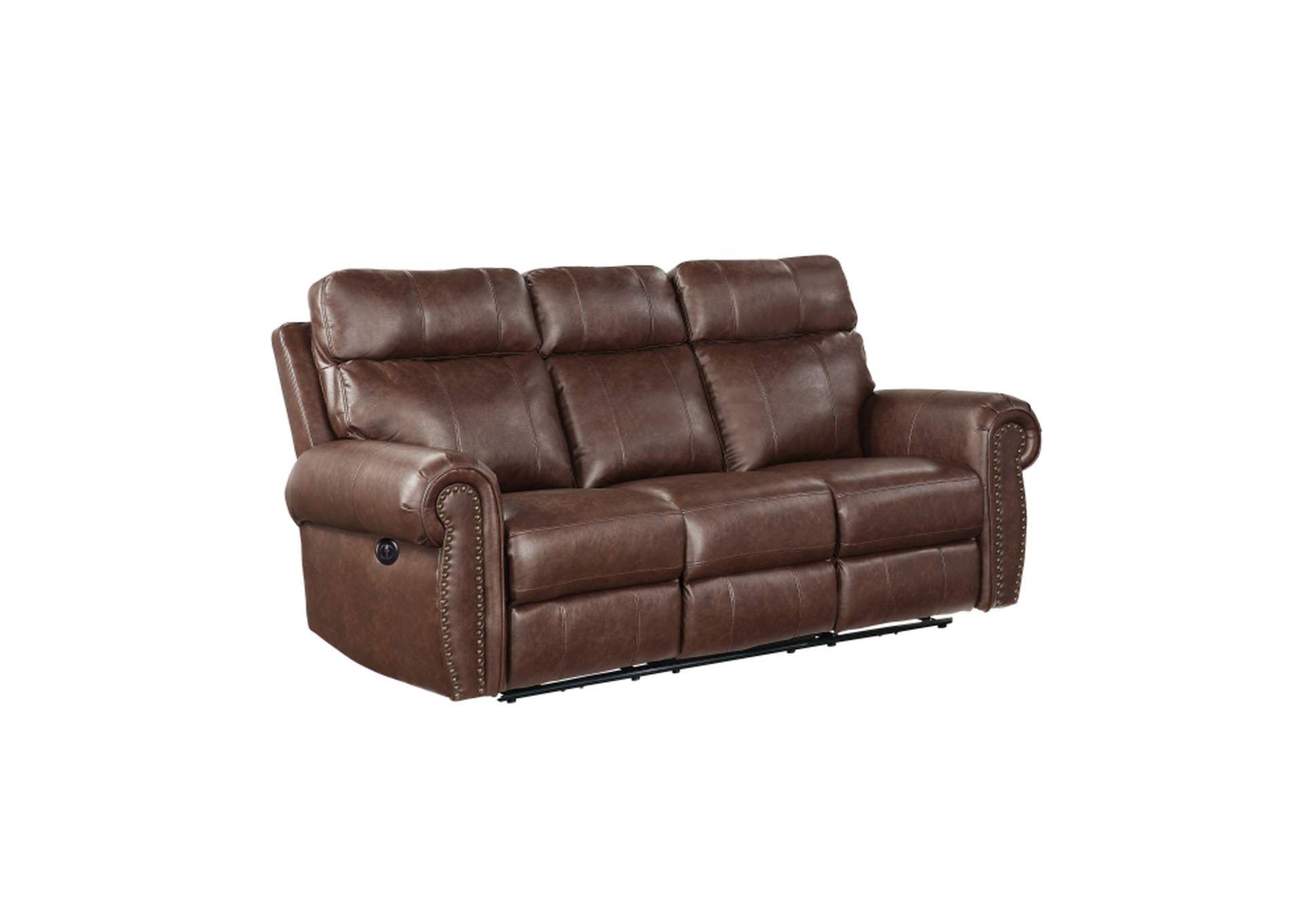 Granville Power Double Reclining Sofa,Homelegance