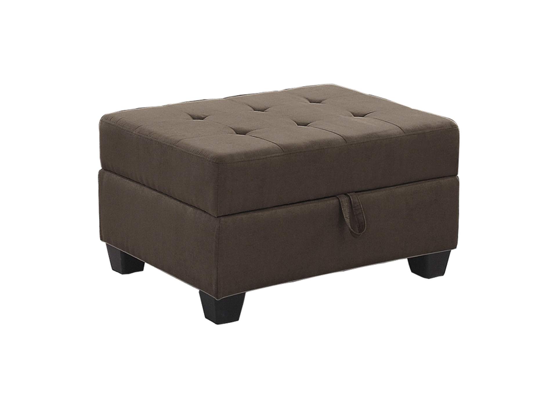 Maston Storage Ottoman,Homelegance