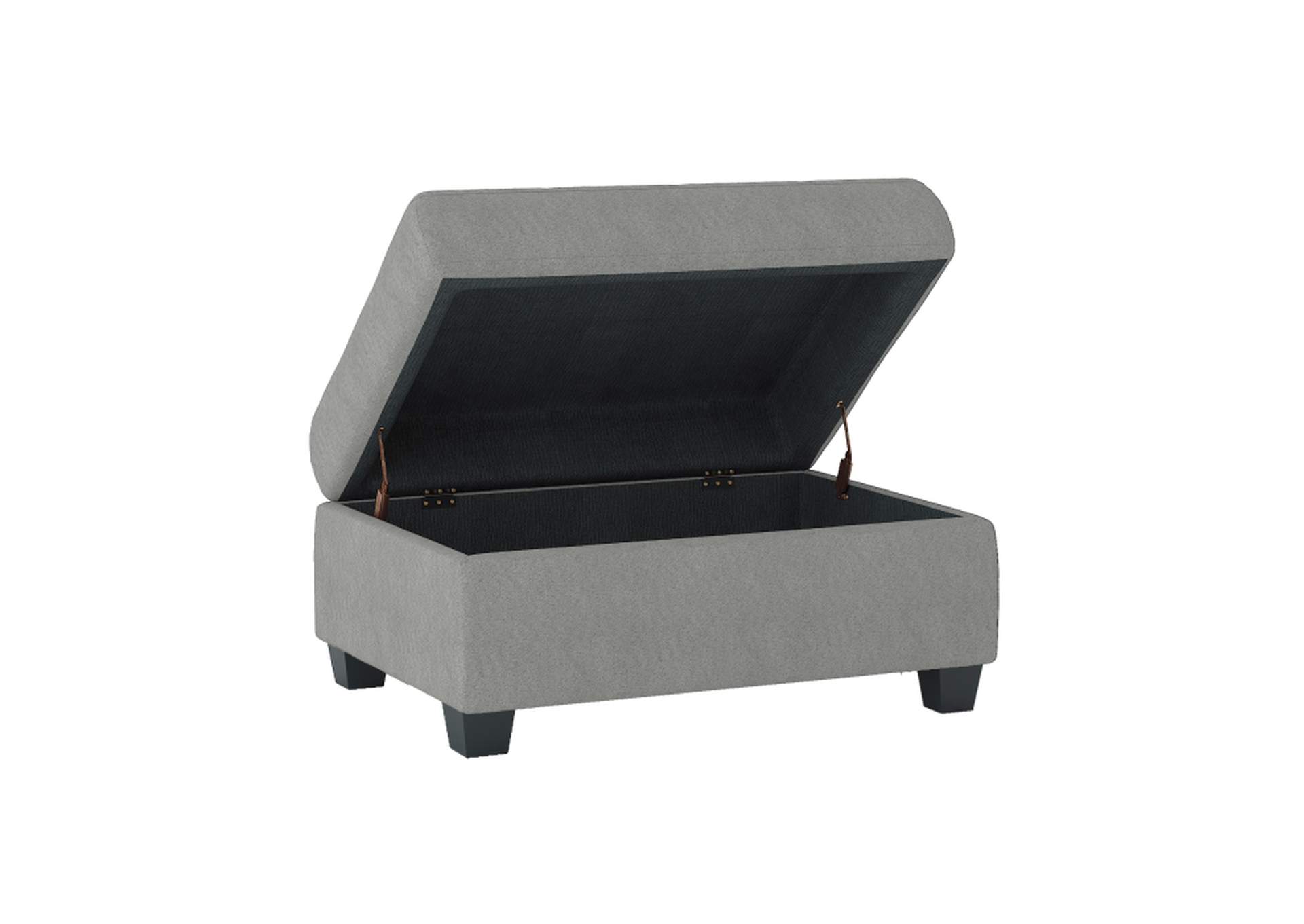 Maston Storage Ottoman,Homelegance