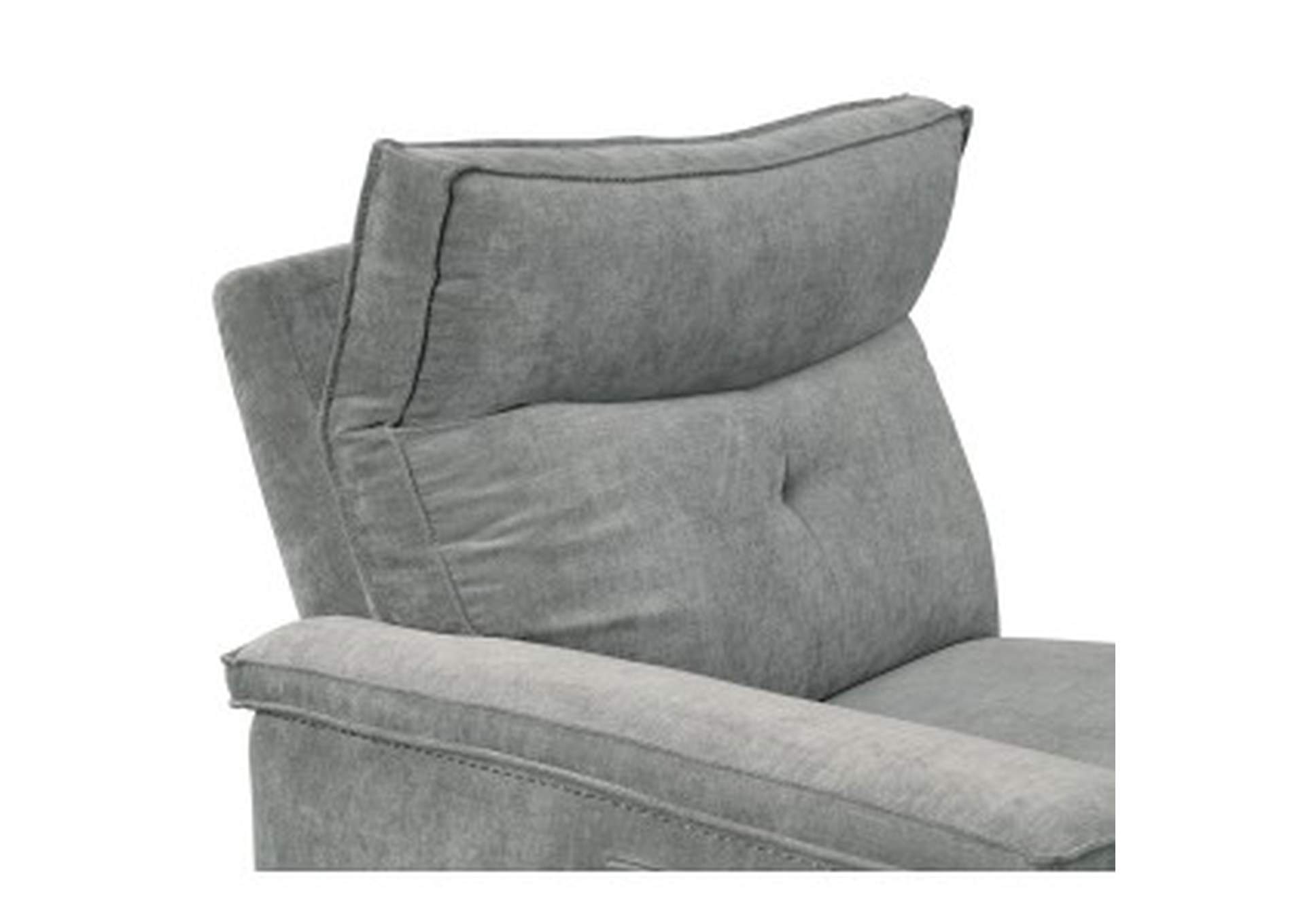 Tesoro Power Left Side Reclining Chair With Power Headrest And Usb Port,Homelegance