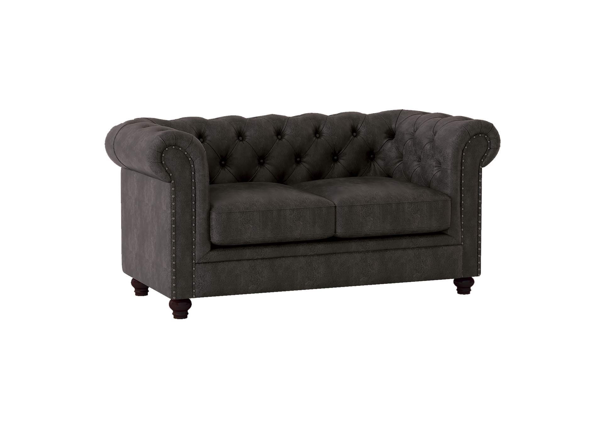 Brown Love Seat,Homelegance