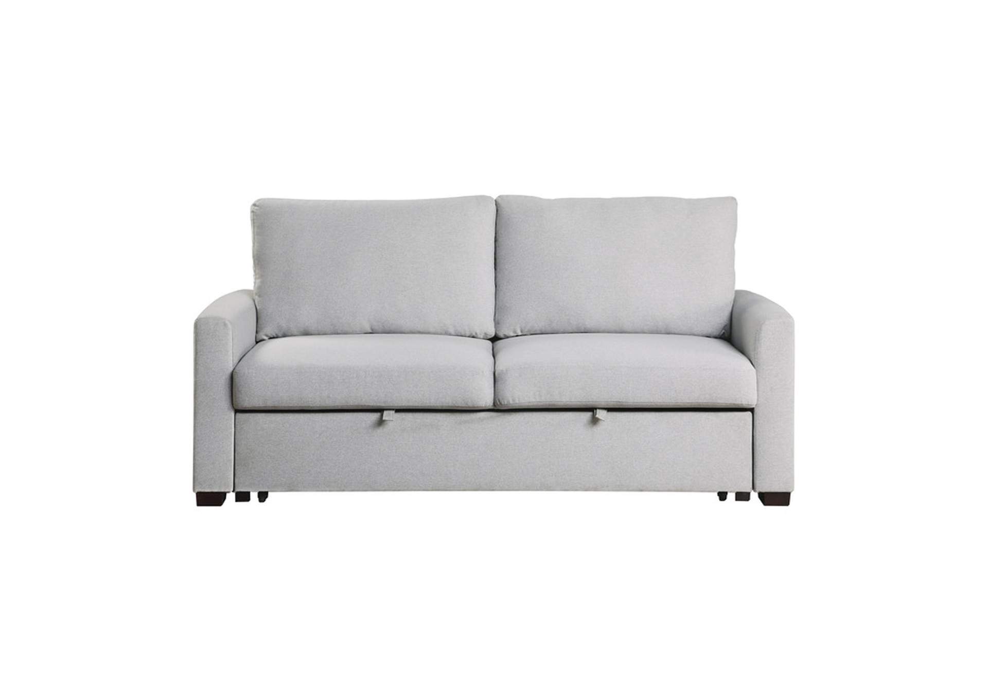 Price Convertible Studio Sofa with Pull-out Bed,Homelegance