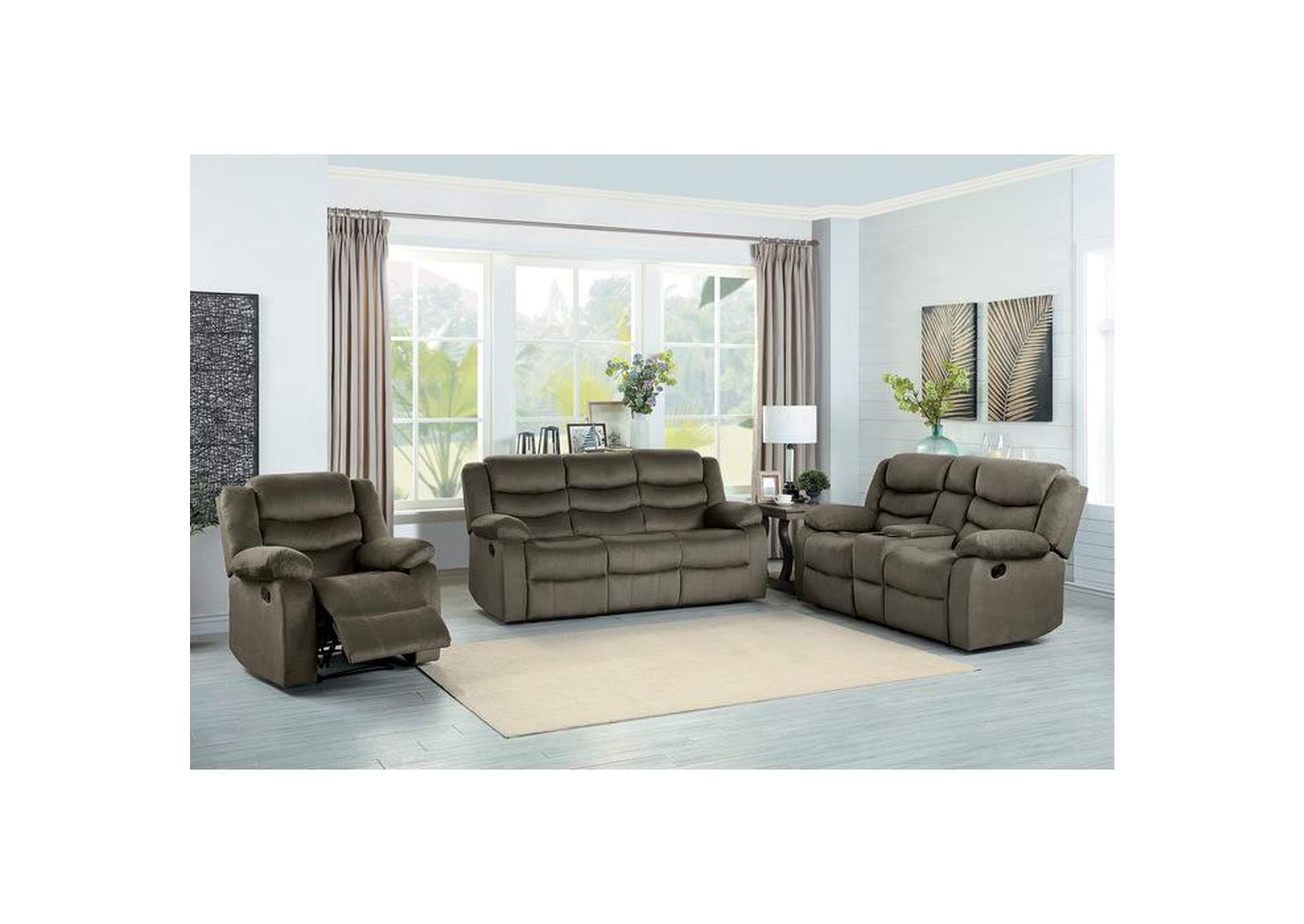 Discus Reclining Chair,Homelegance