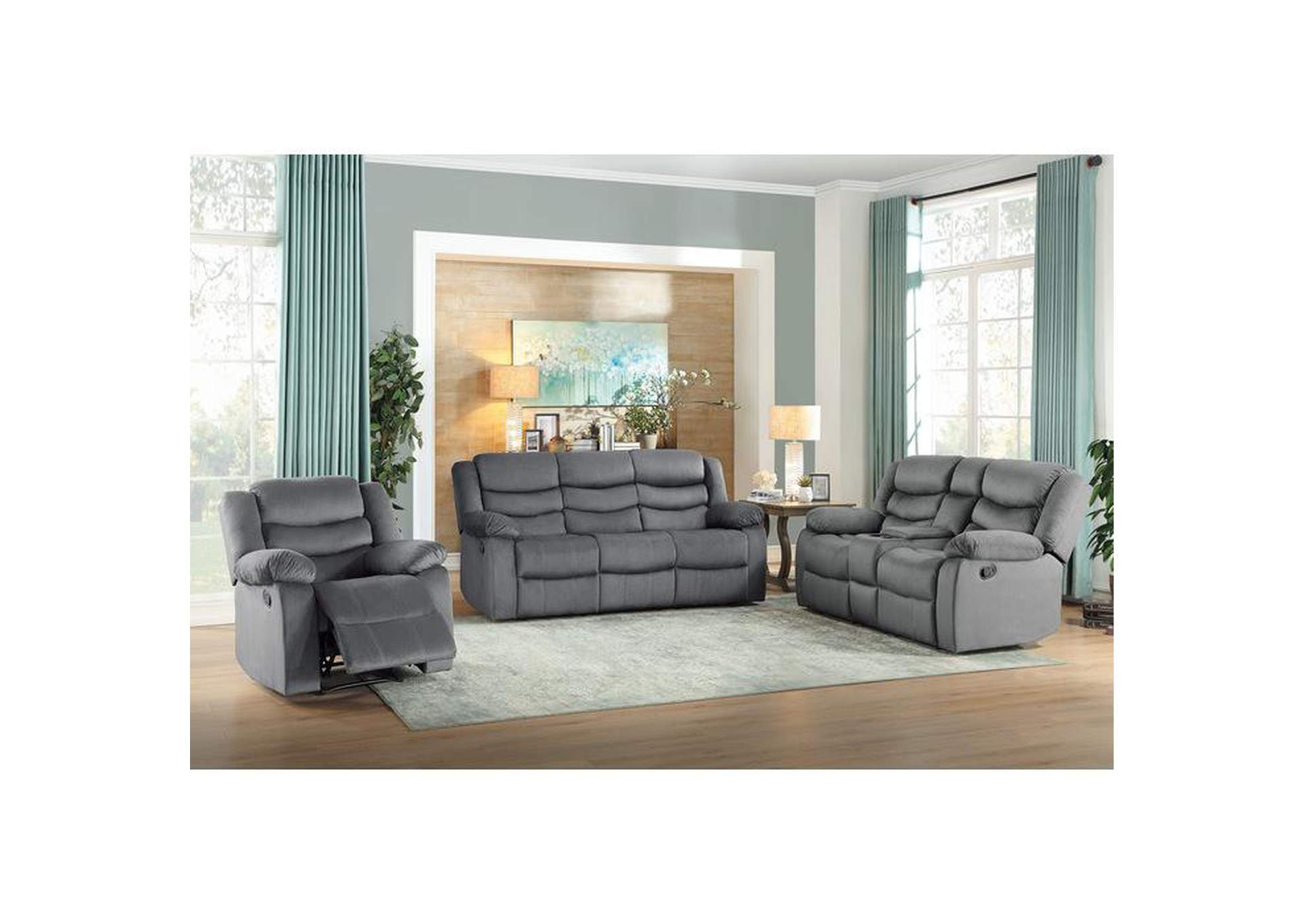 Discus Reclining Chair,Homelegance