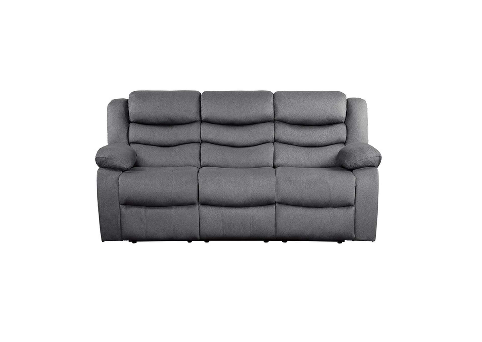 Discus Double Reclining Sofa,Homelegance