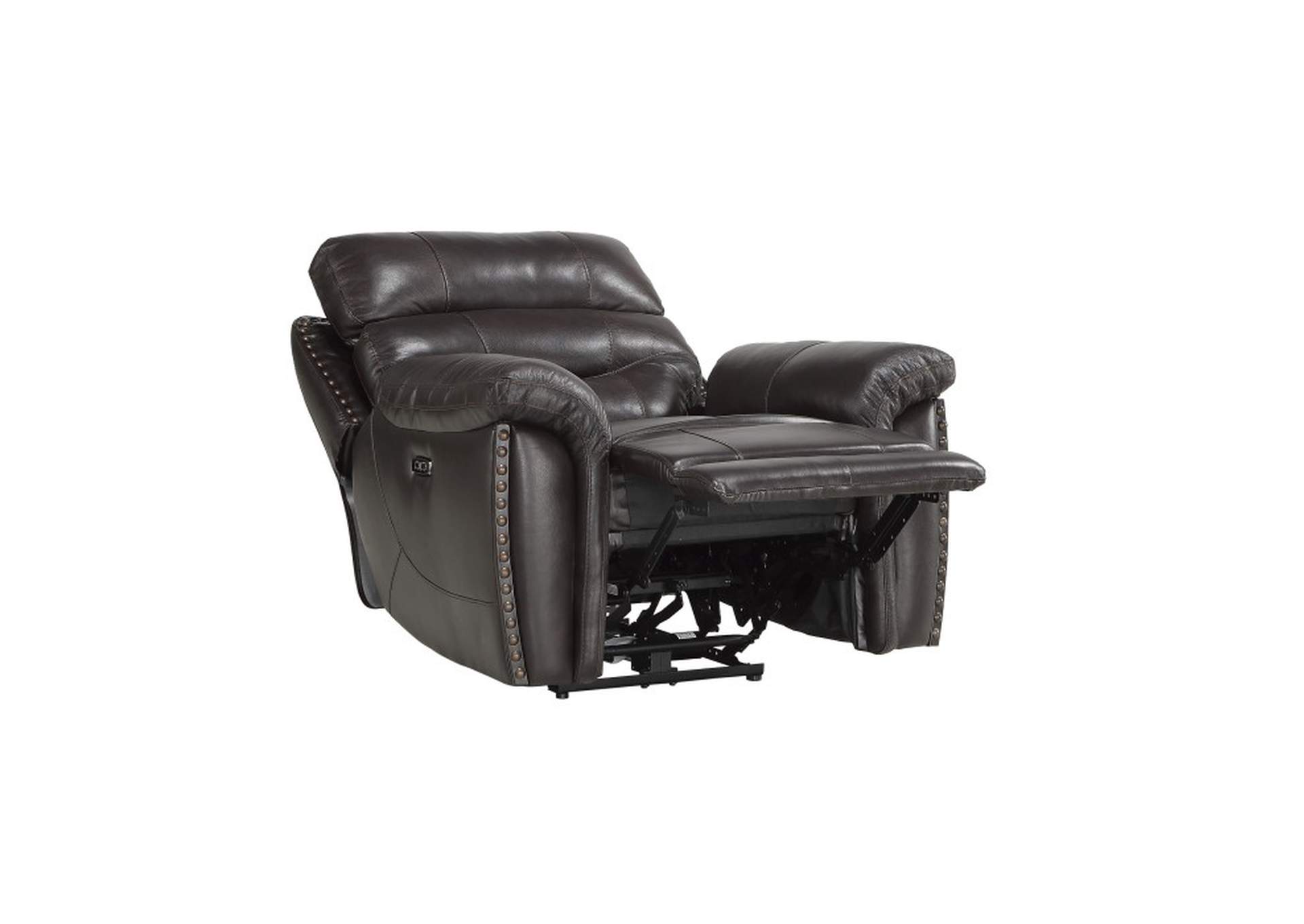 Lance Power Reclining Chair with Power Headrest and USB Port,Homelegance