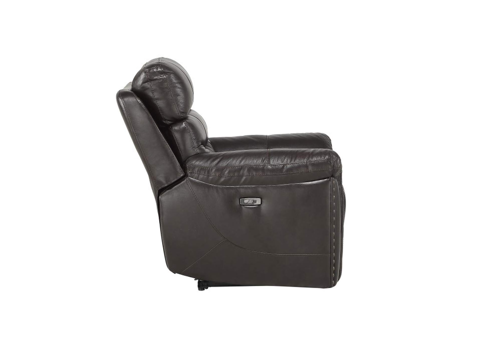 Lance Power Reclining Chair with Power Headrest and USB Port,Homelegance