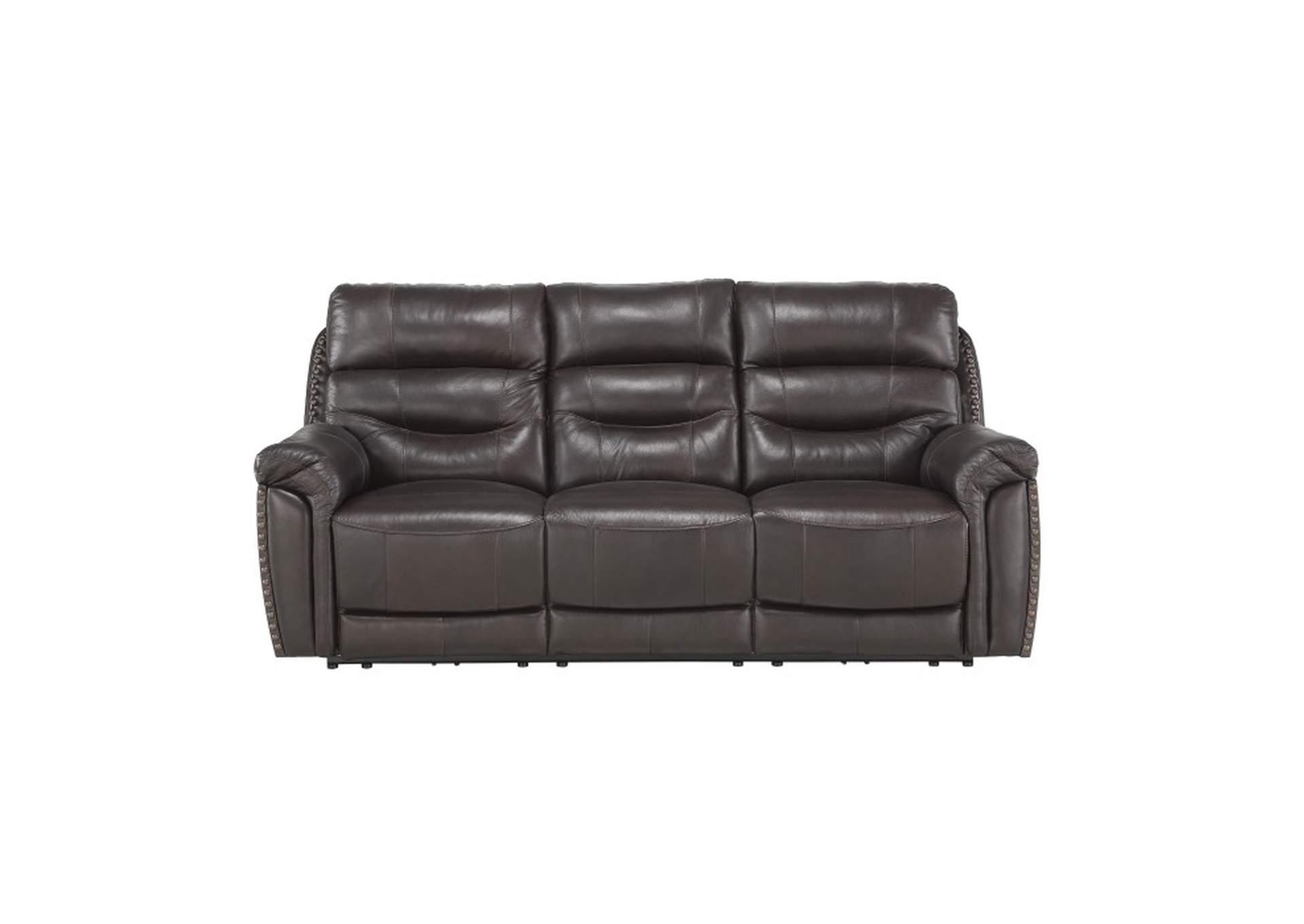 Lance Power Double Reclining Sofa with Power Headrests and USB Ports,Homelegance