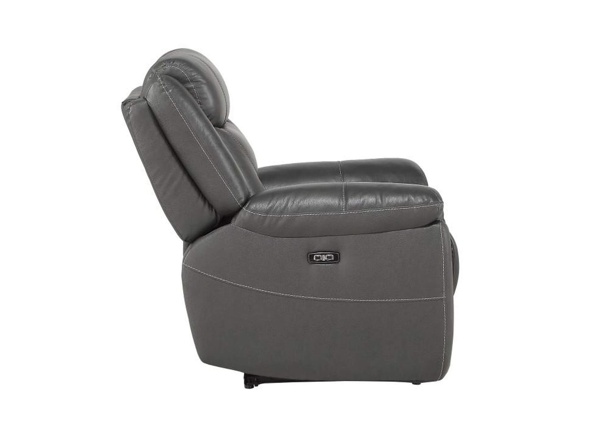 Kennett Power Reclining Chair With Power Headrest And Usb Port,Homelegance