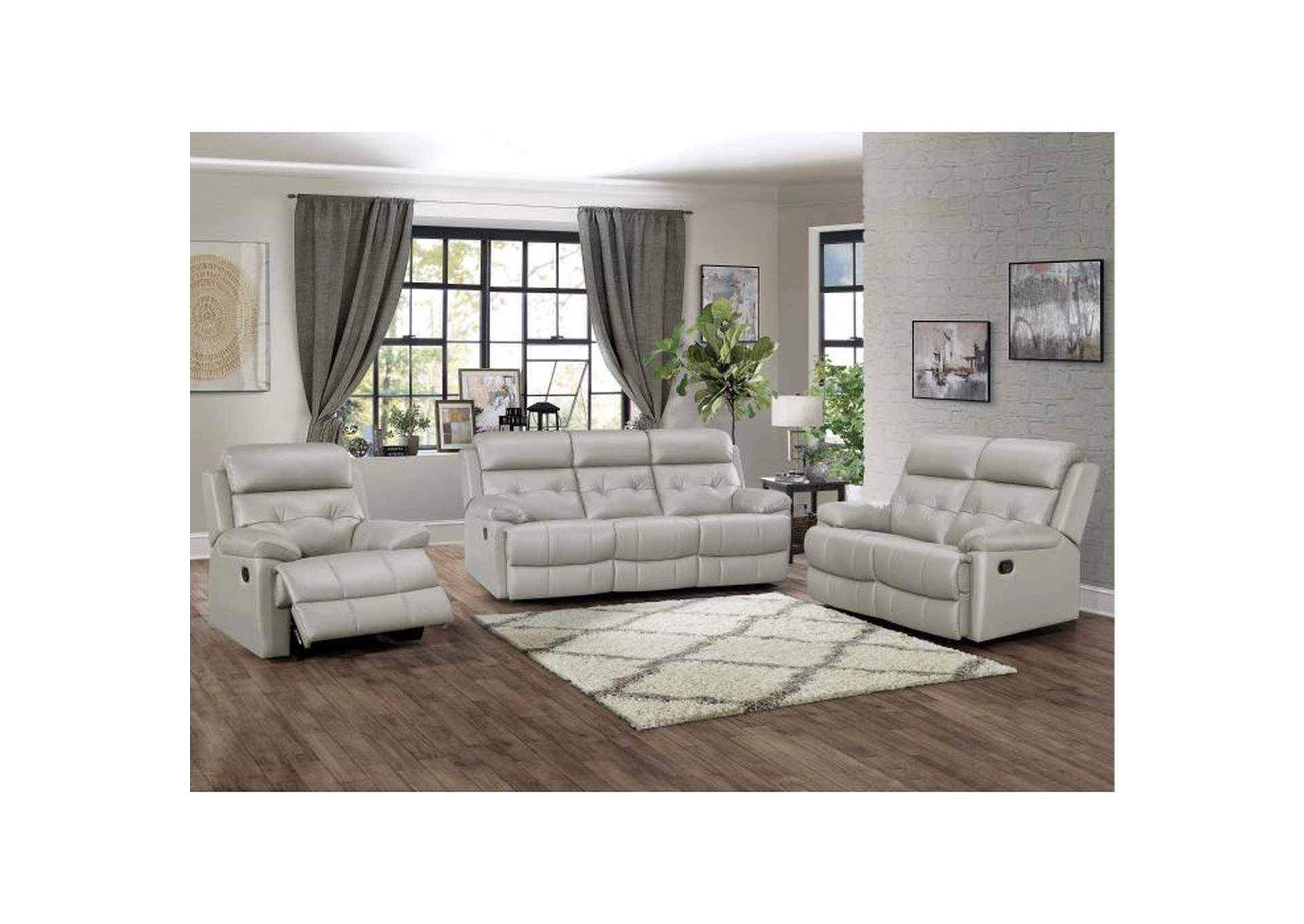 Lambent Double Reclining Love Seat,Homelegance