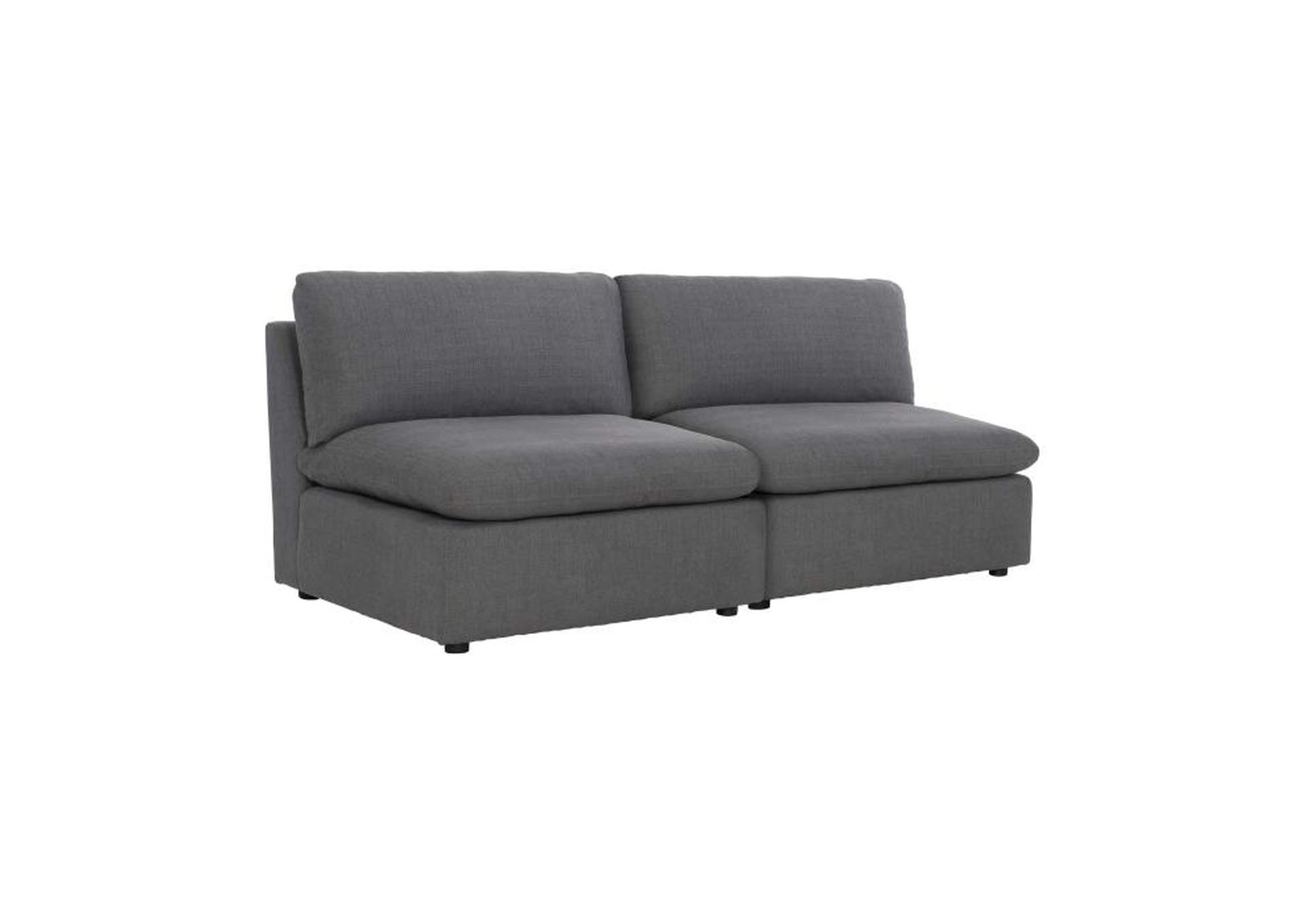 Howerton 5 Piece Modular Sectional With Ottoman,Homelegance
