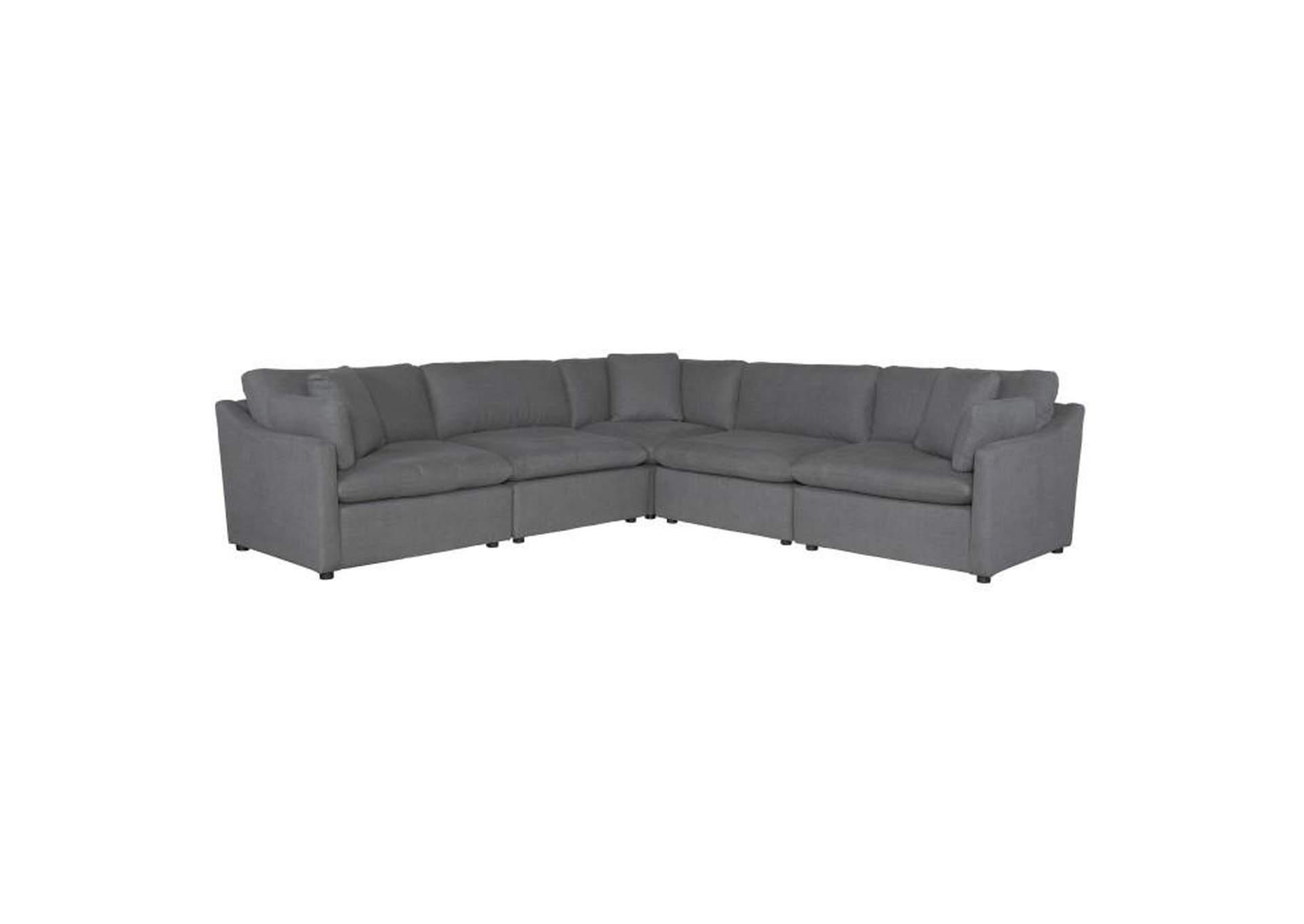 Howerton 5 Piece Modular Sectional,Homelegance