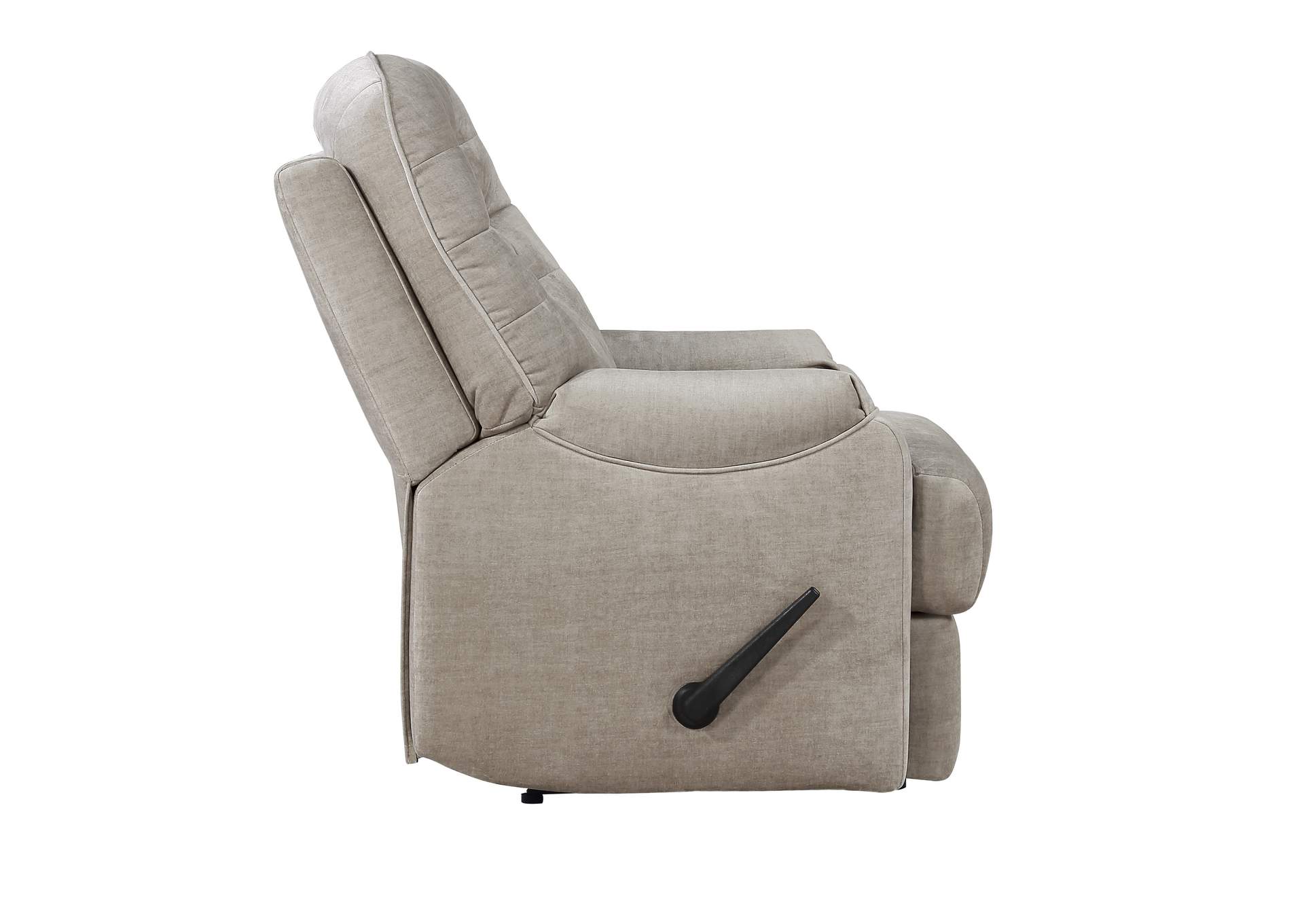 Light Brown Reclining Chair,Homelegance